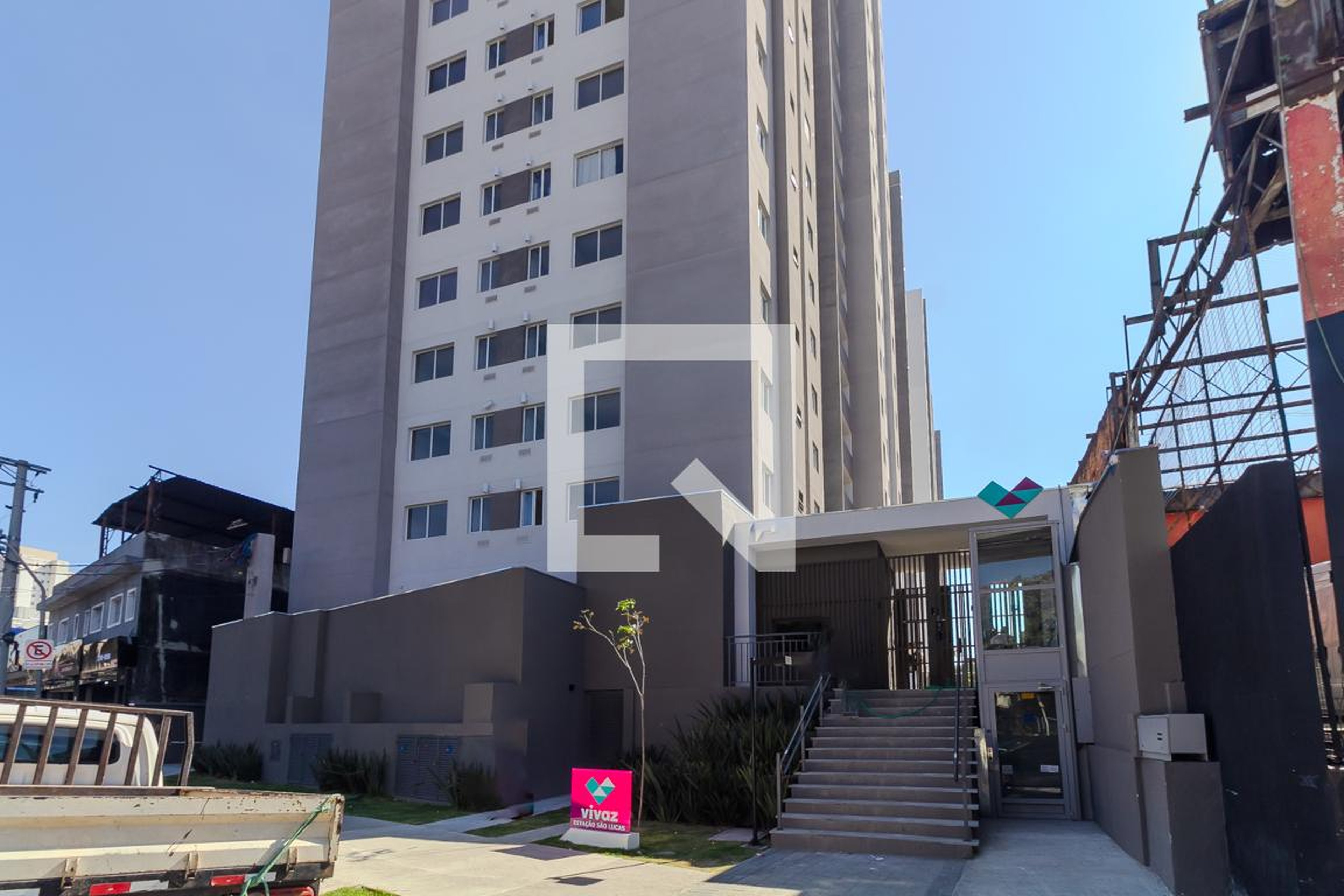 Fachada Condomínio Vivaz Estação São Lucas
