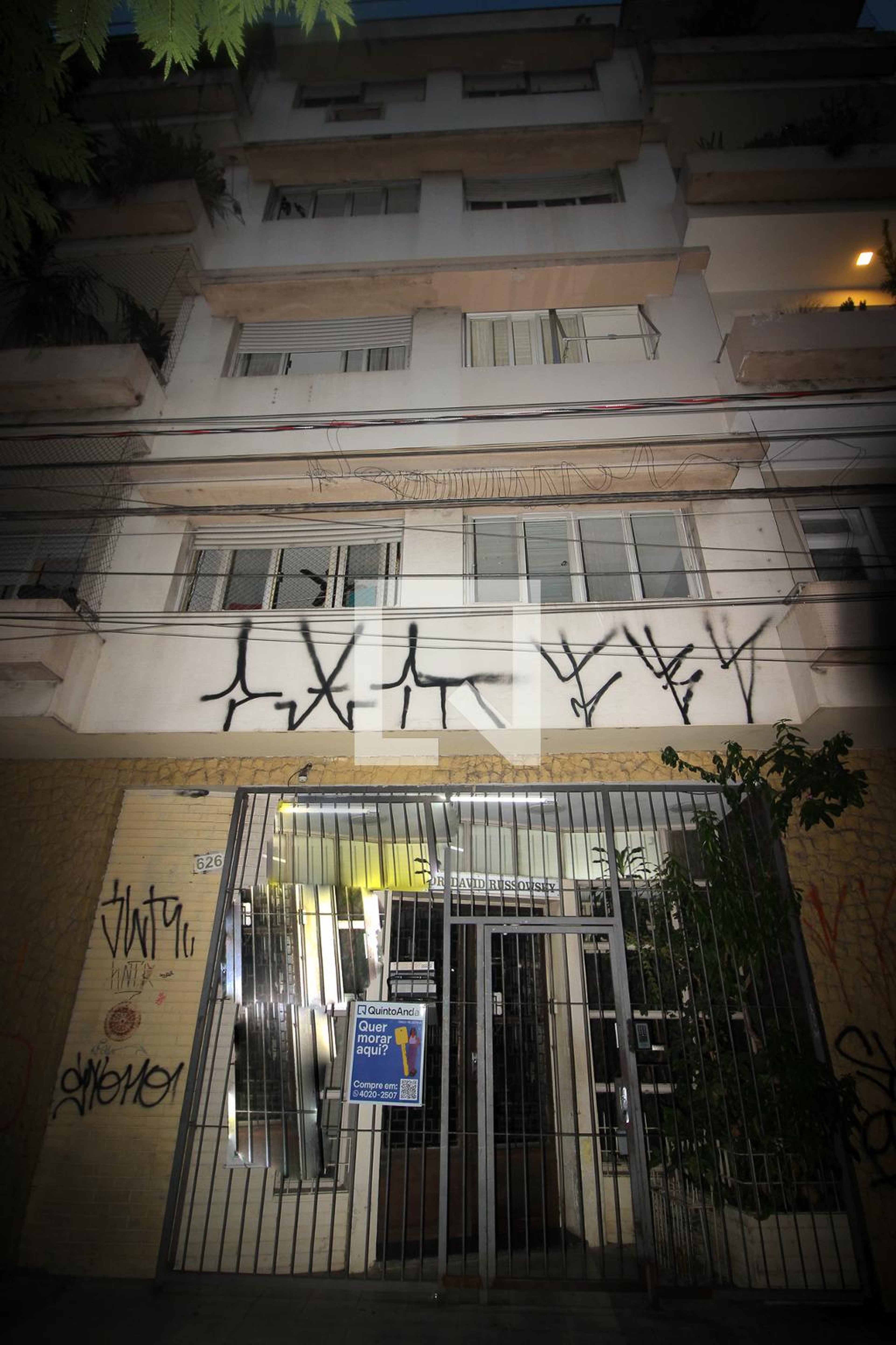Fachada do Prédio Condomínio David Russowsky
