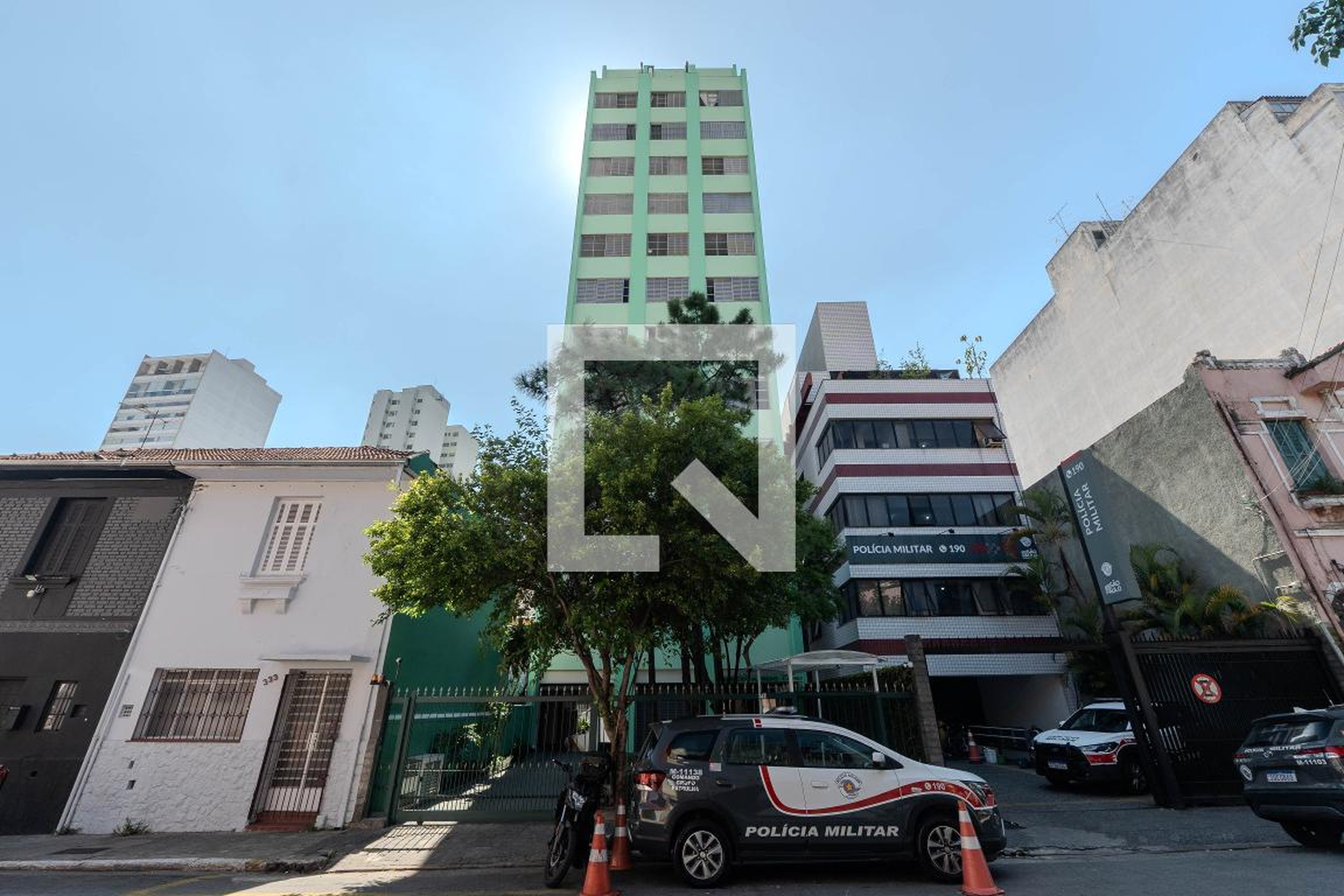 Fachada Condomínio em Rua Abolição, 373