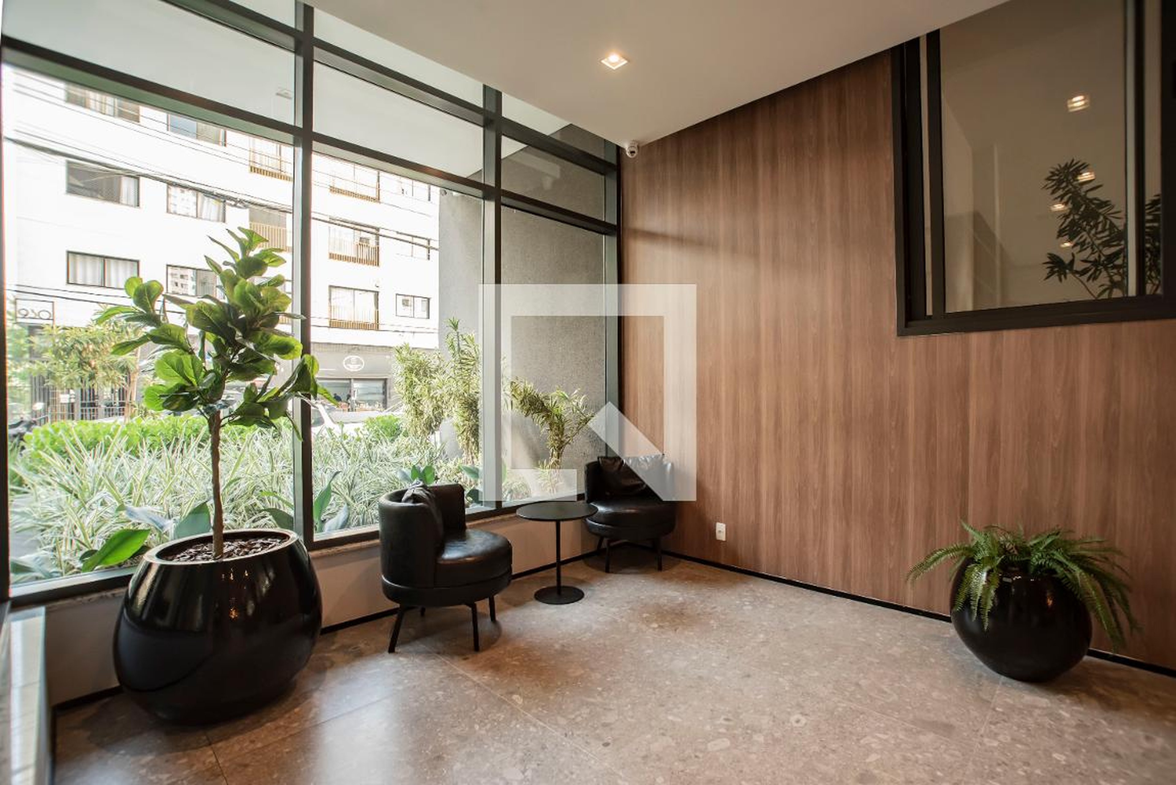 Hall social - Modern vila Clementino