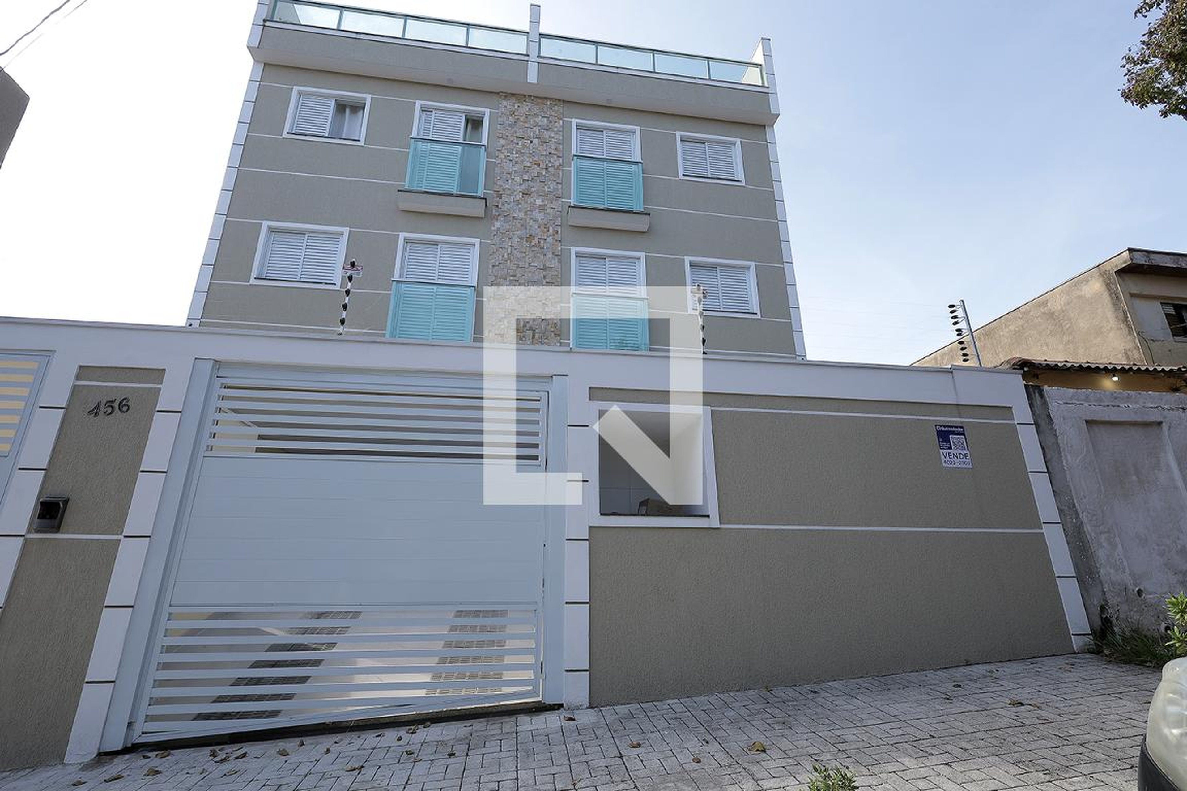 Fachada Condomínio em Rua Campeche, 456