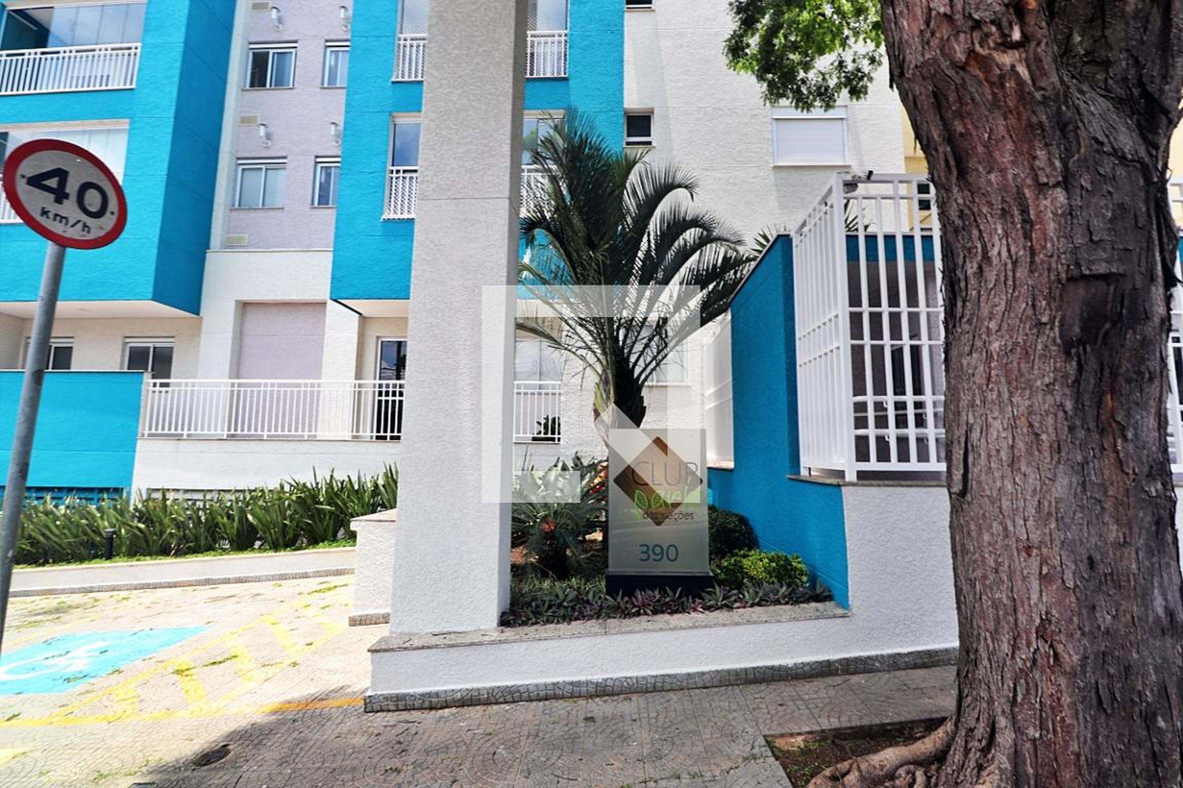 Fachada Condomínio Club Park das Nações