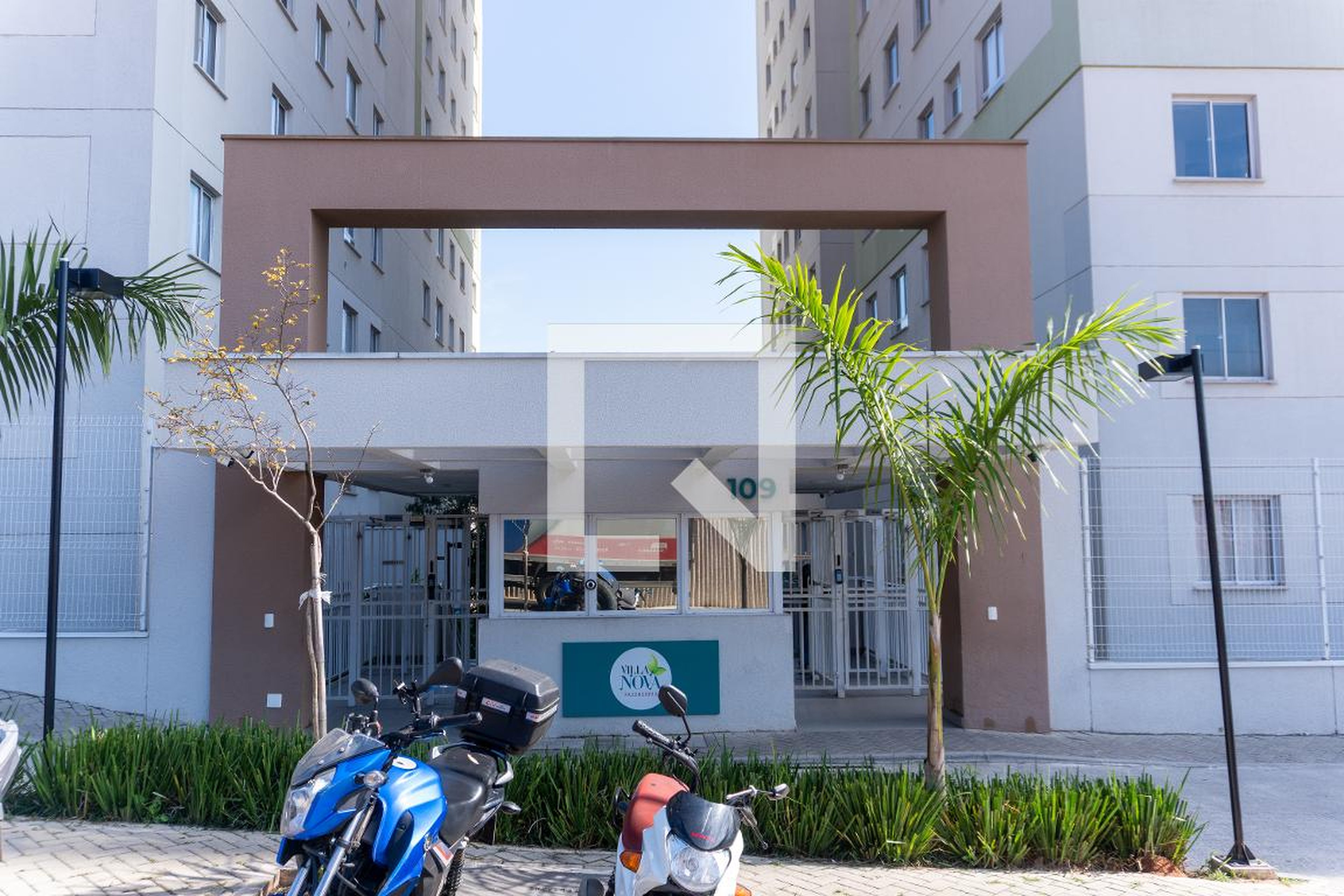 Fachada Condomínio Villa Nova Fazendinha