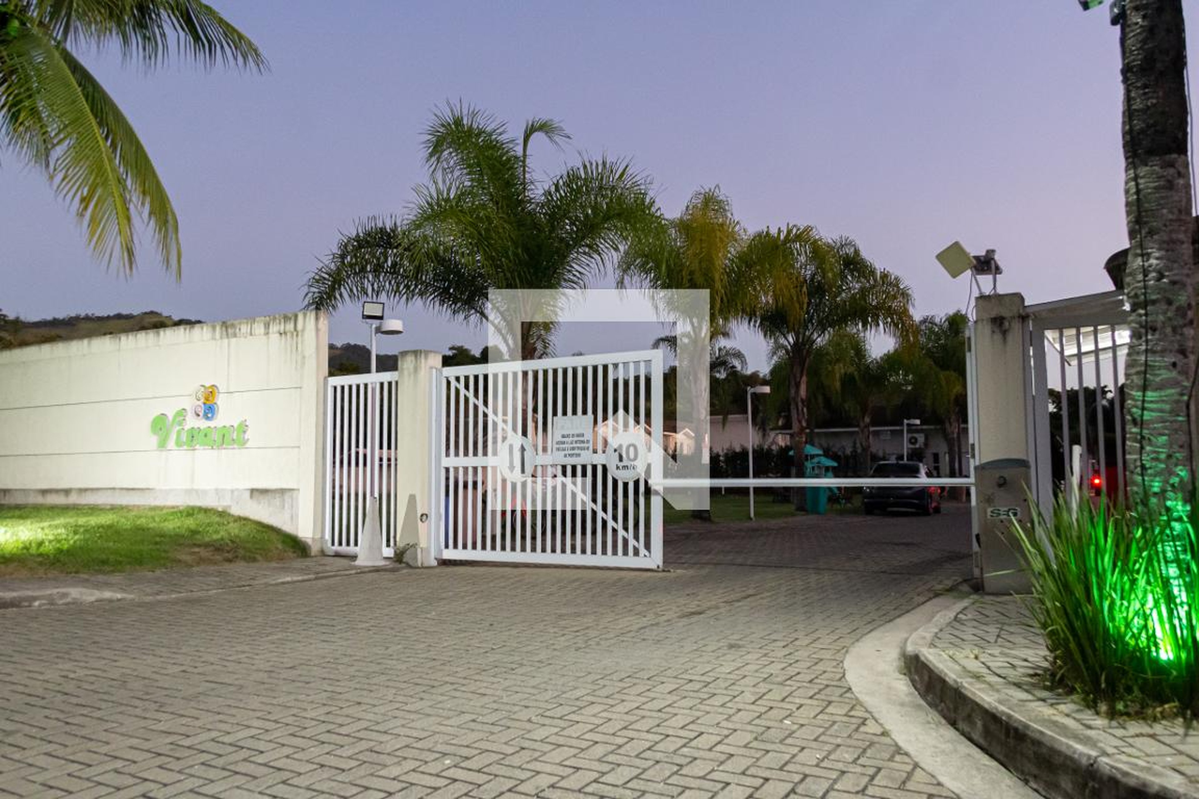 Fachada do condomínio Residencial Vivant