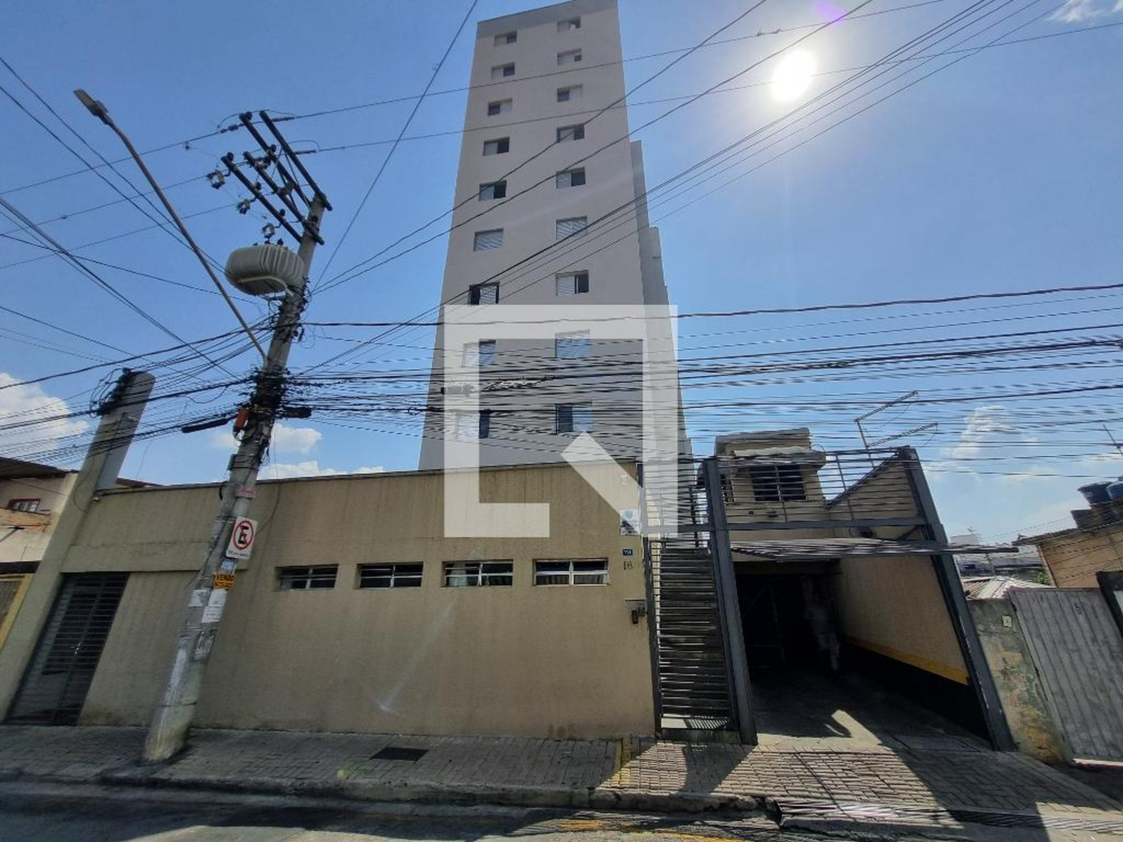 Fachada do Prédio Condomínio em Rua Blumenau, 103