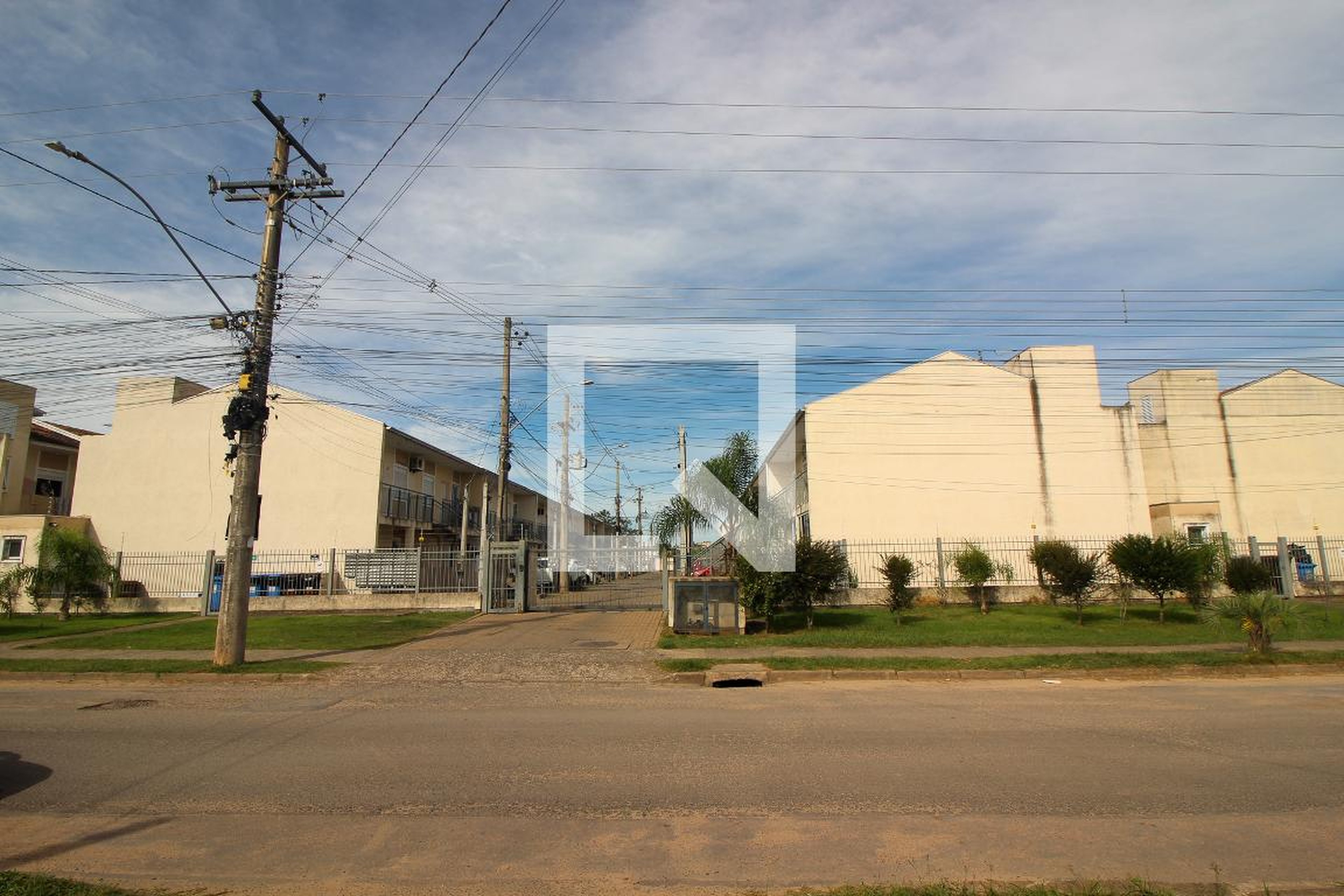 Fachada do condomínio Residencial Dorival 754