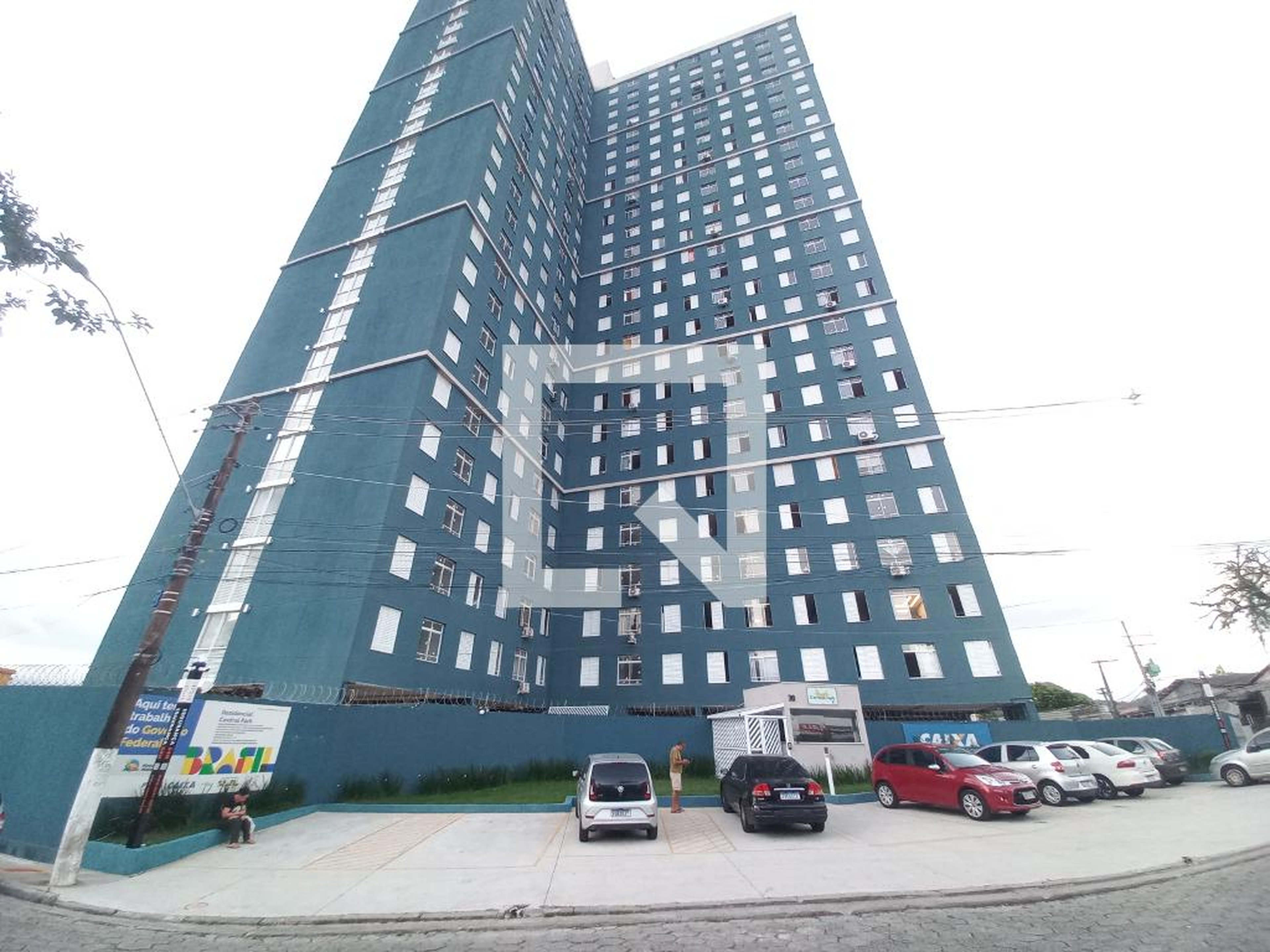 Fachada do Prédio Residencial Central Park São Vicente