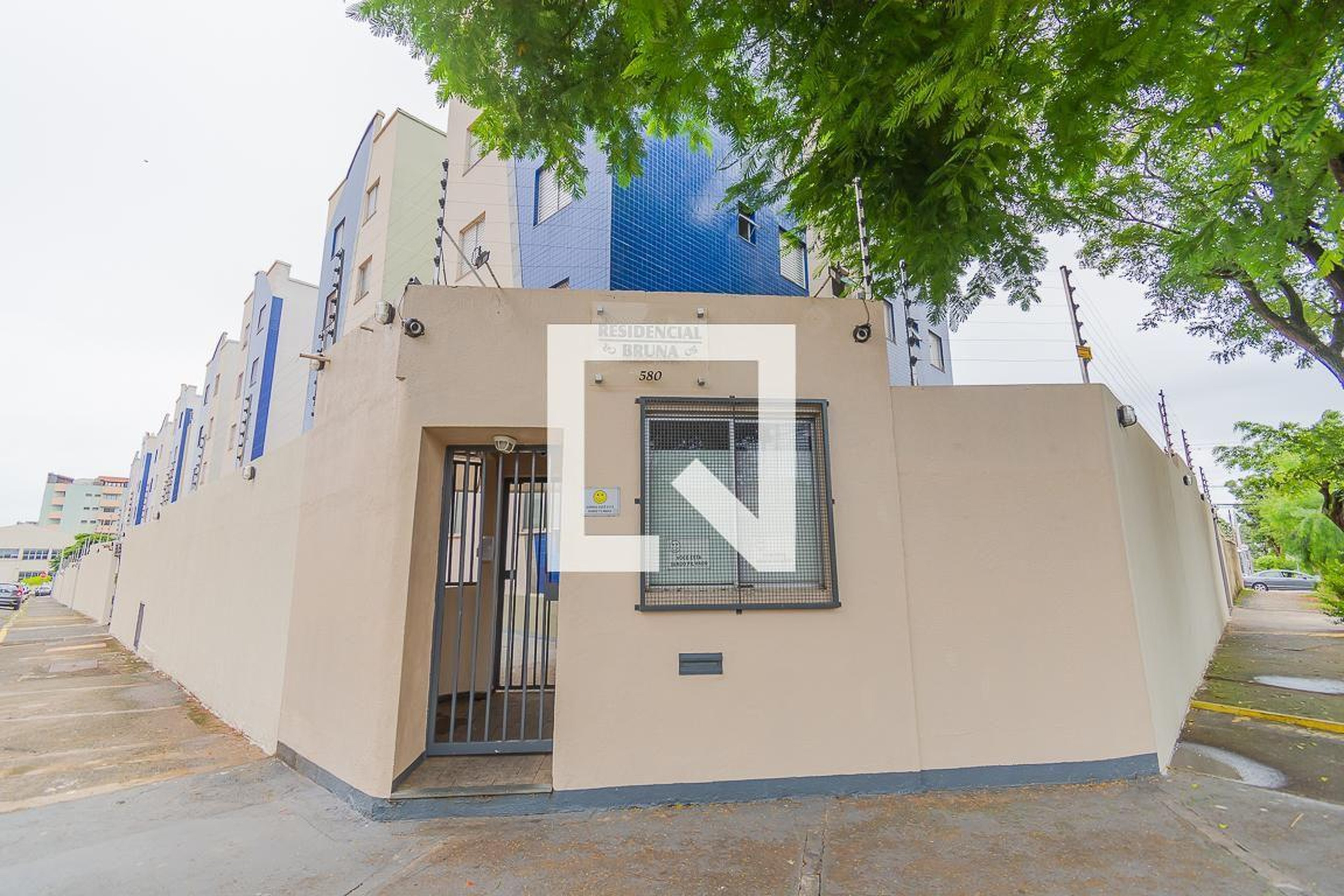 Fachada do Condomínio Residencial Bruna