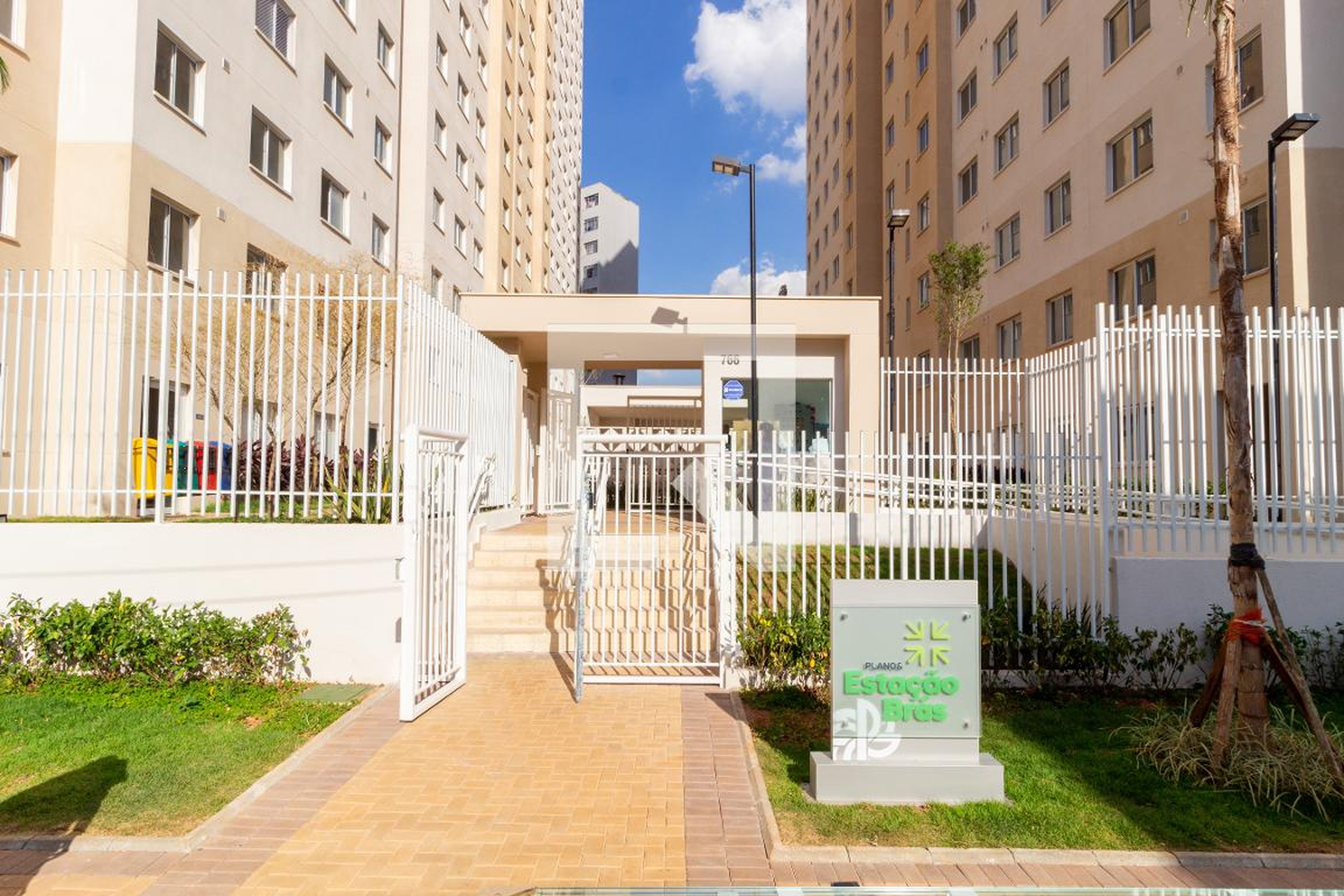 Fachada Condomínio Plano&Estação Brás