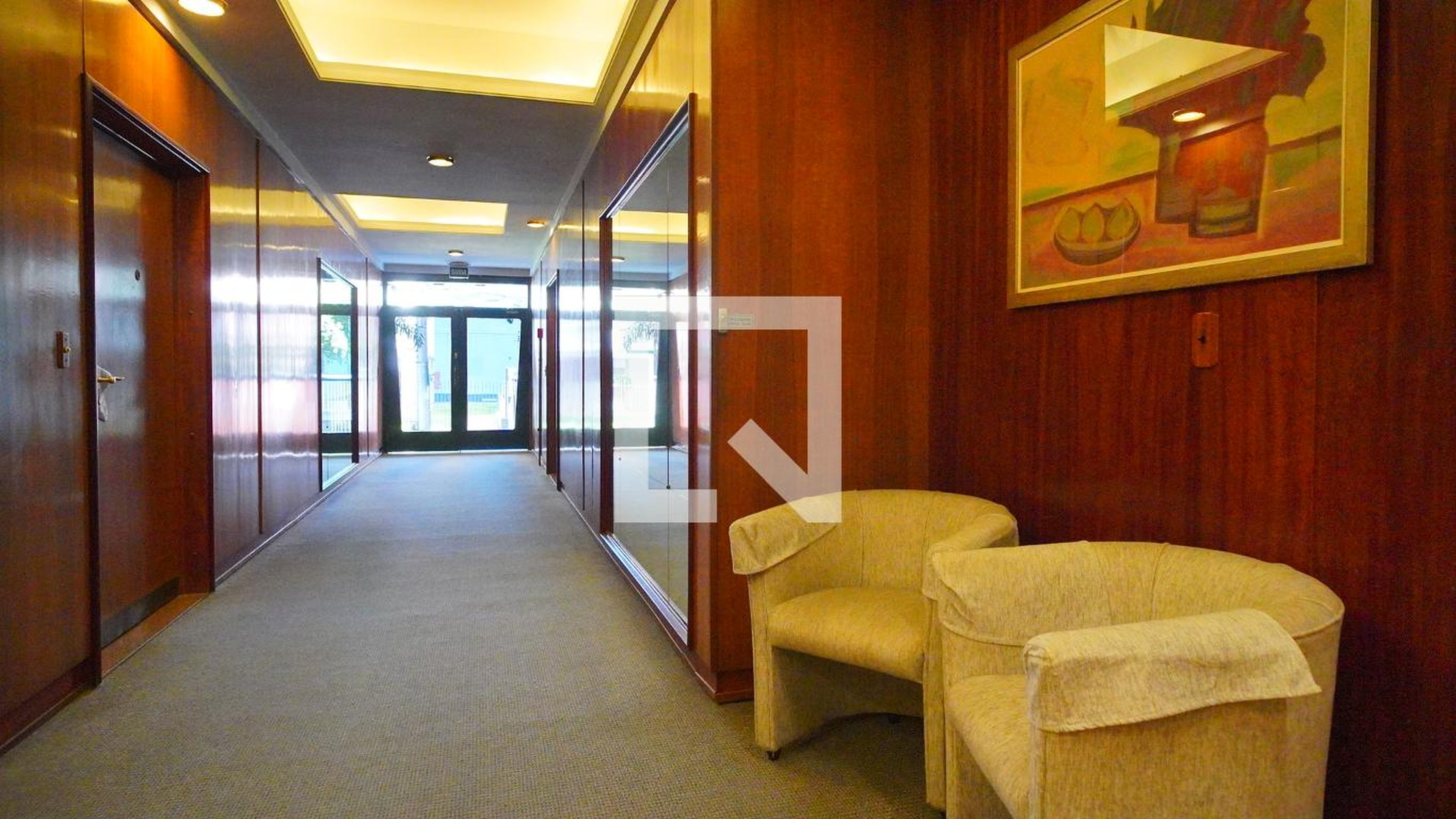 Hall de entrada - Edifício Jardim