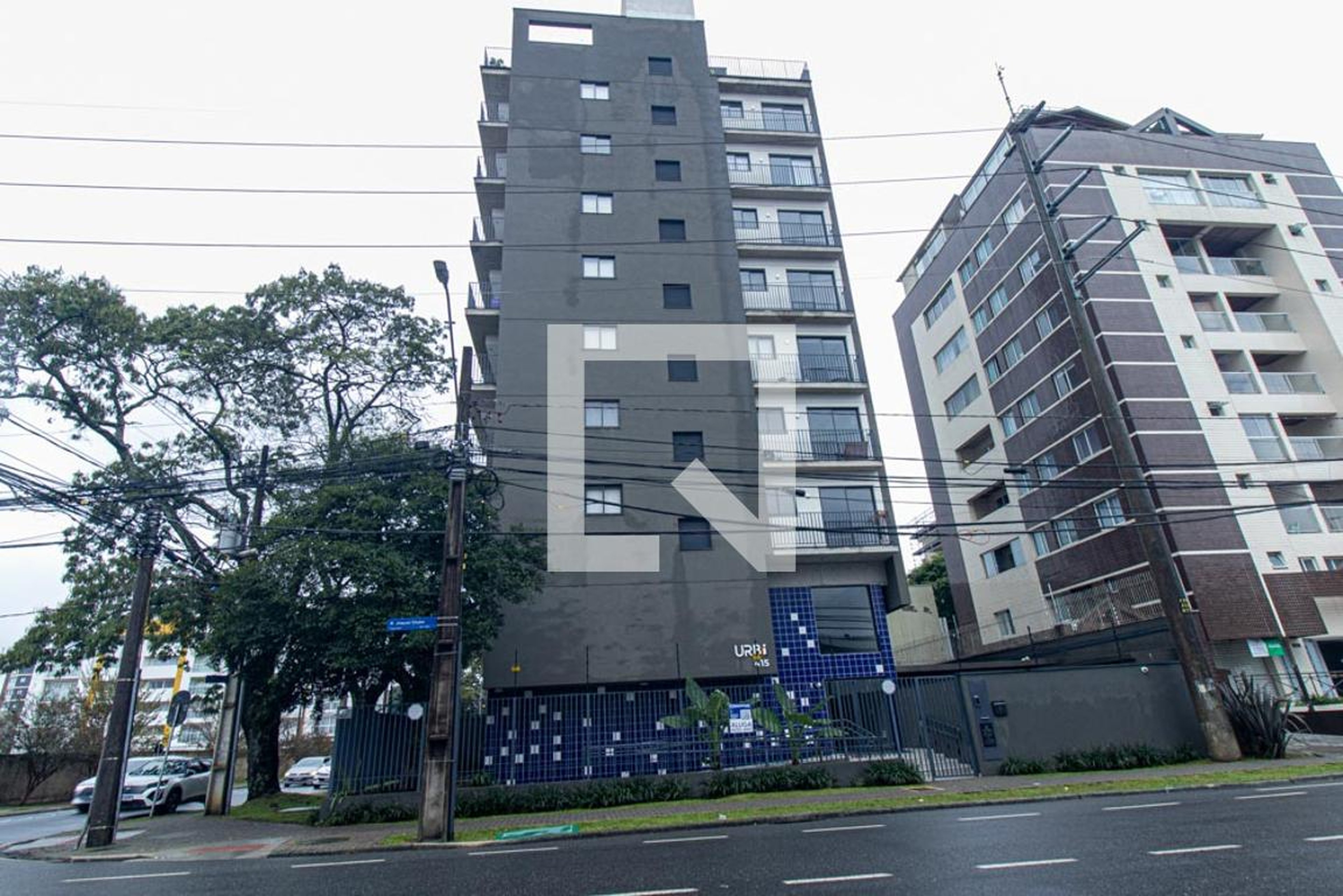 Fachada do Prédio Condomínio em Rua Jóquei Clube, 145
