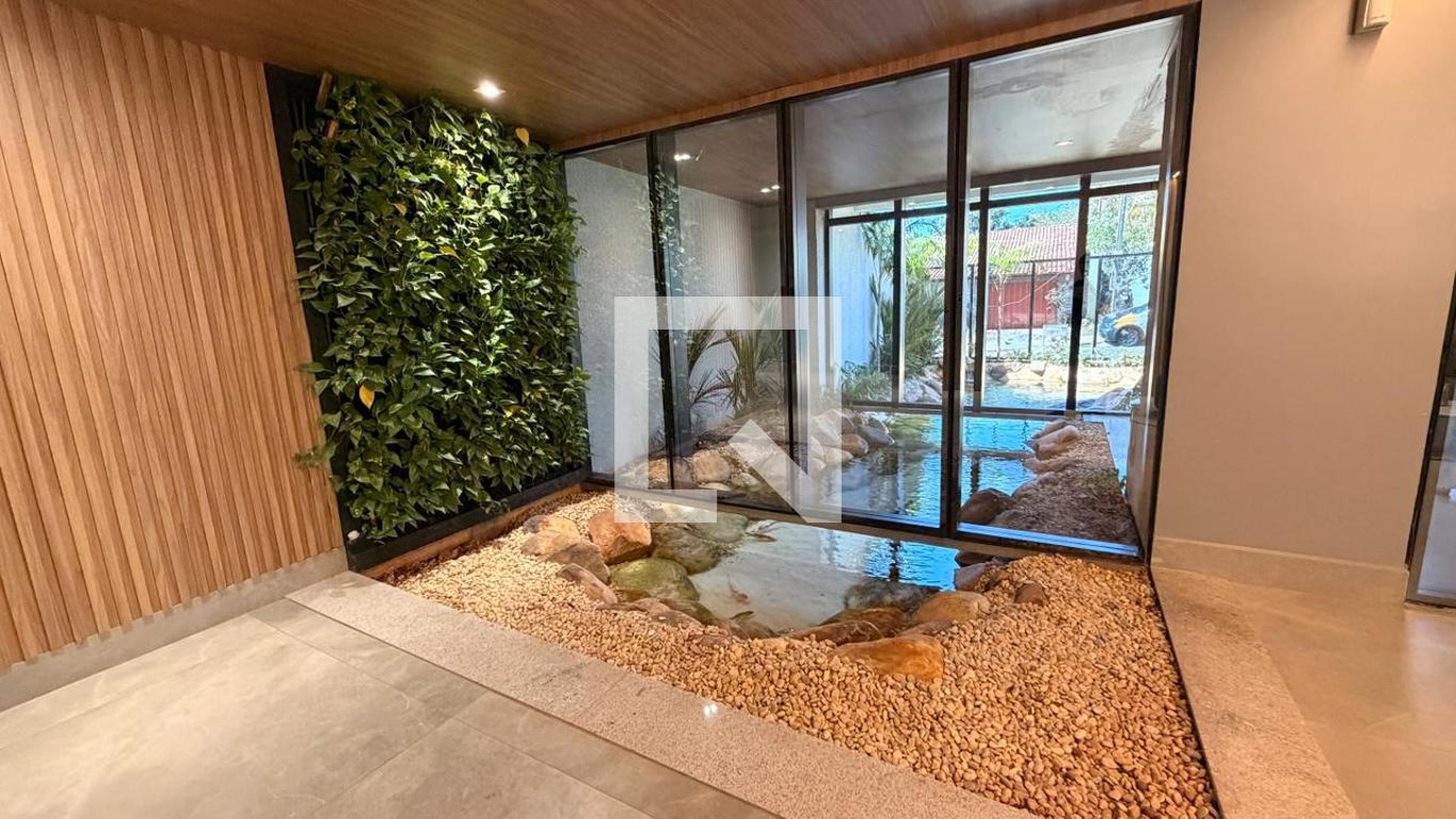 Hall de entrada - Lake House Residence