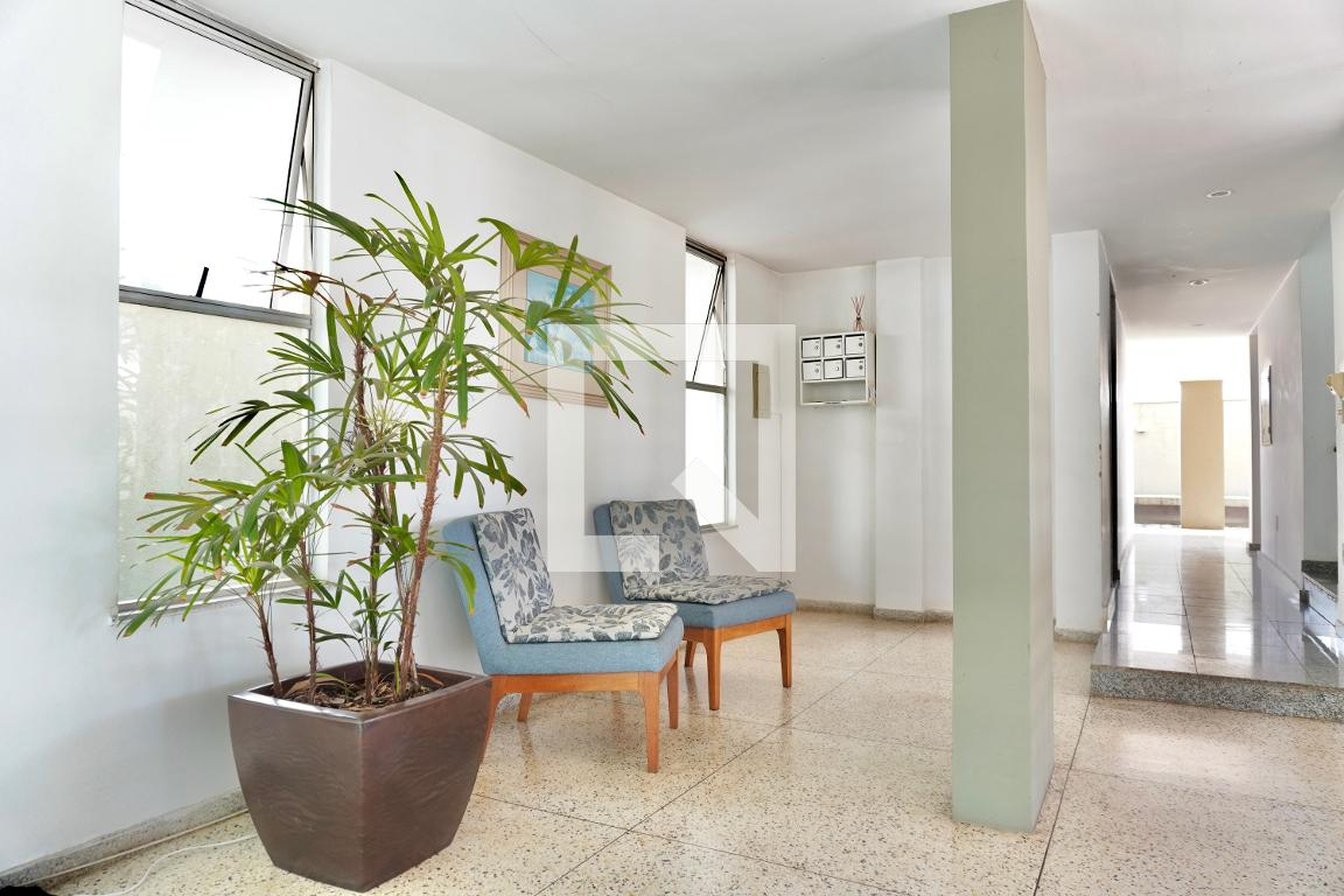 Hall de entrada - Edifício Bernardo Fagundes