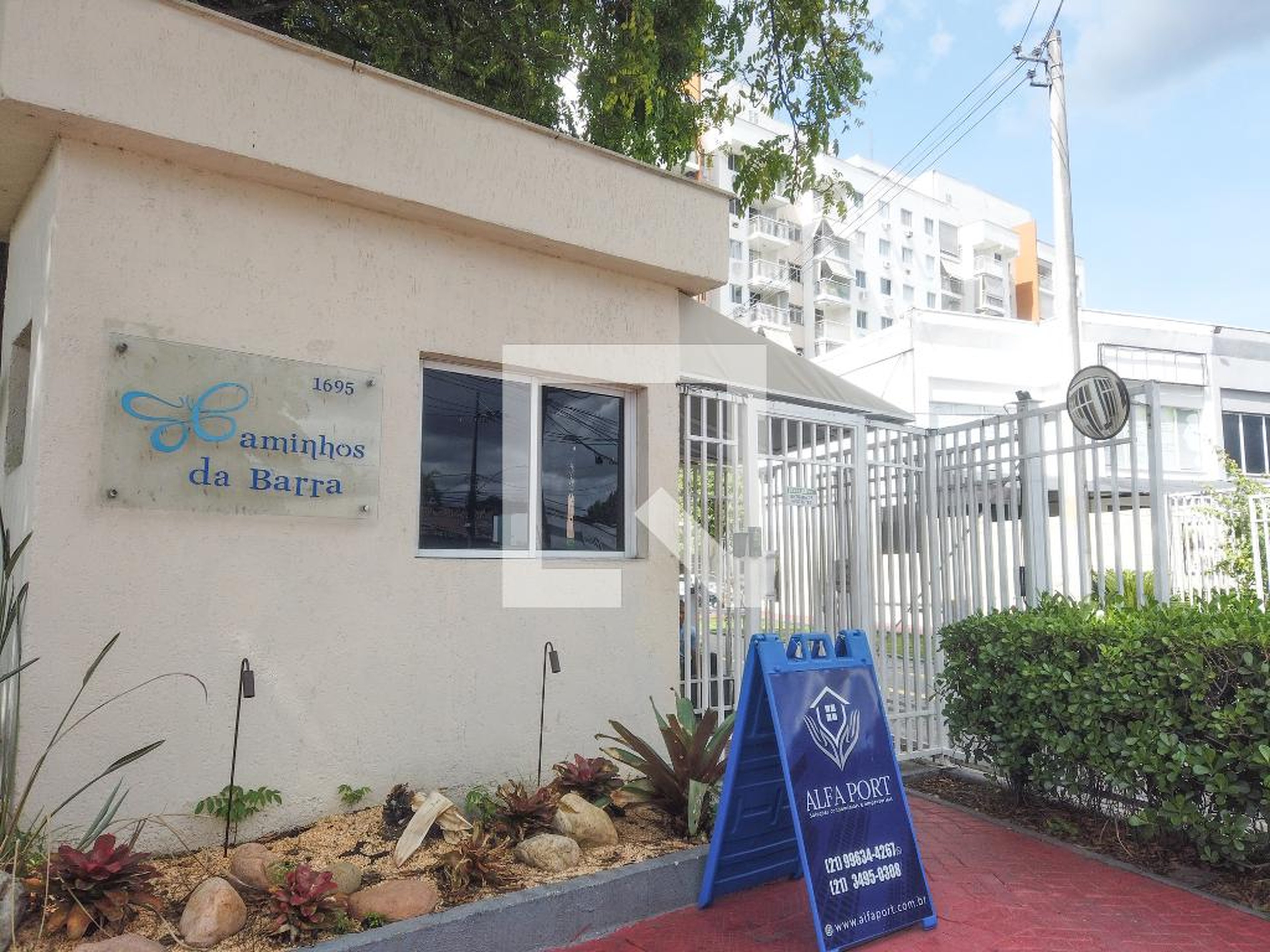 Fachada Condomínio Caminhos da Barra