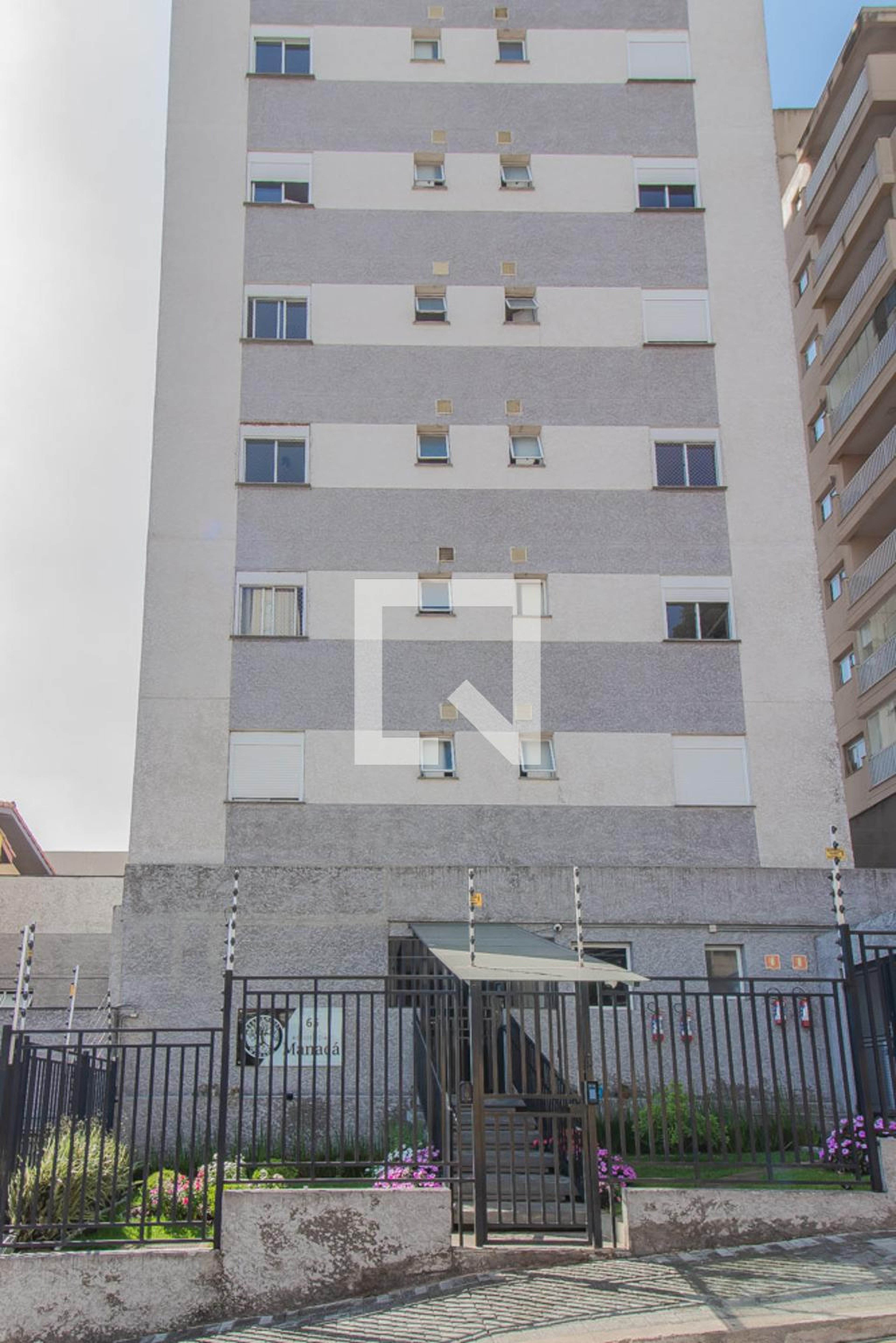 Fachada do Prédio residencial Manacá