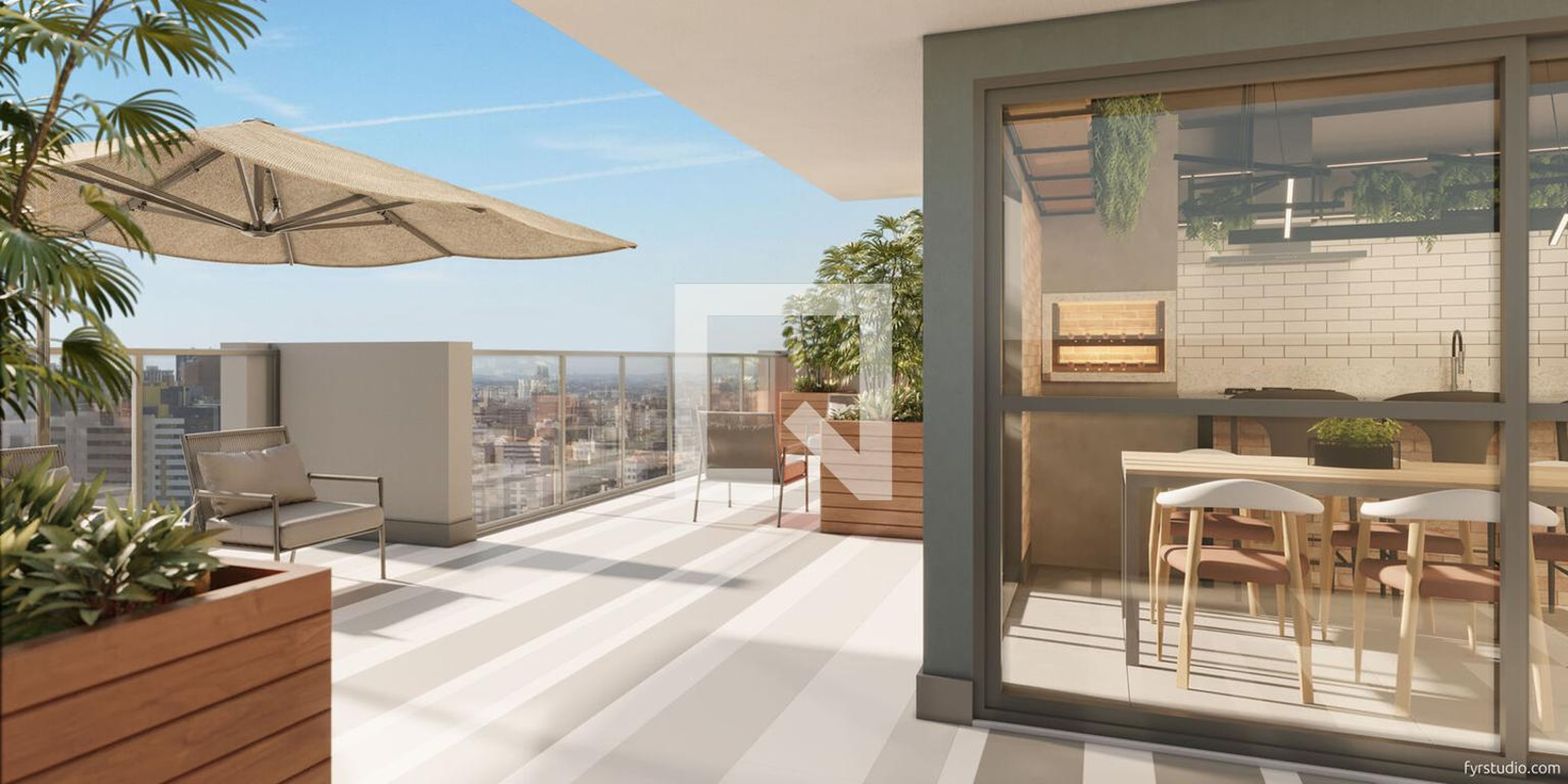 Área comum - Door 7710 - Residencial