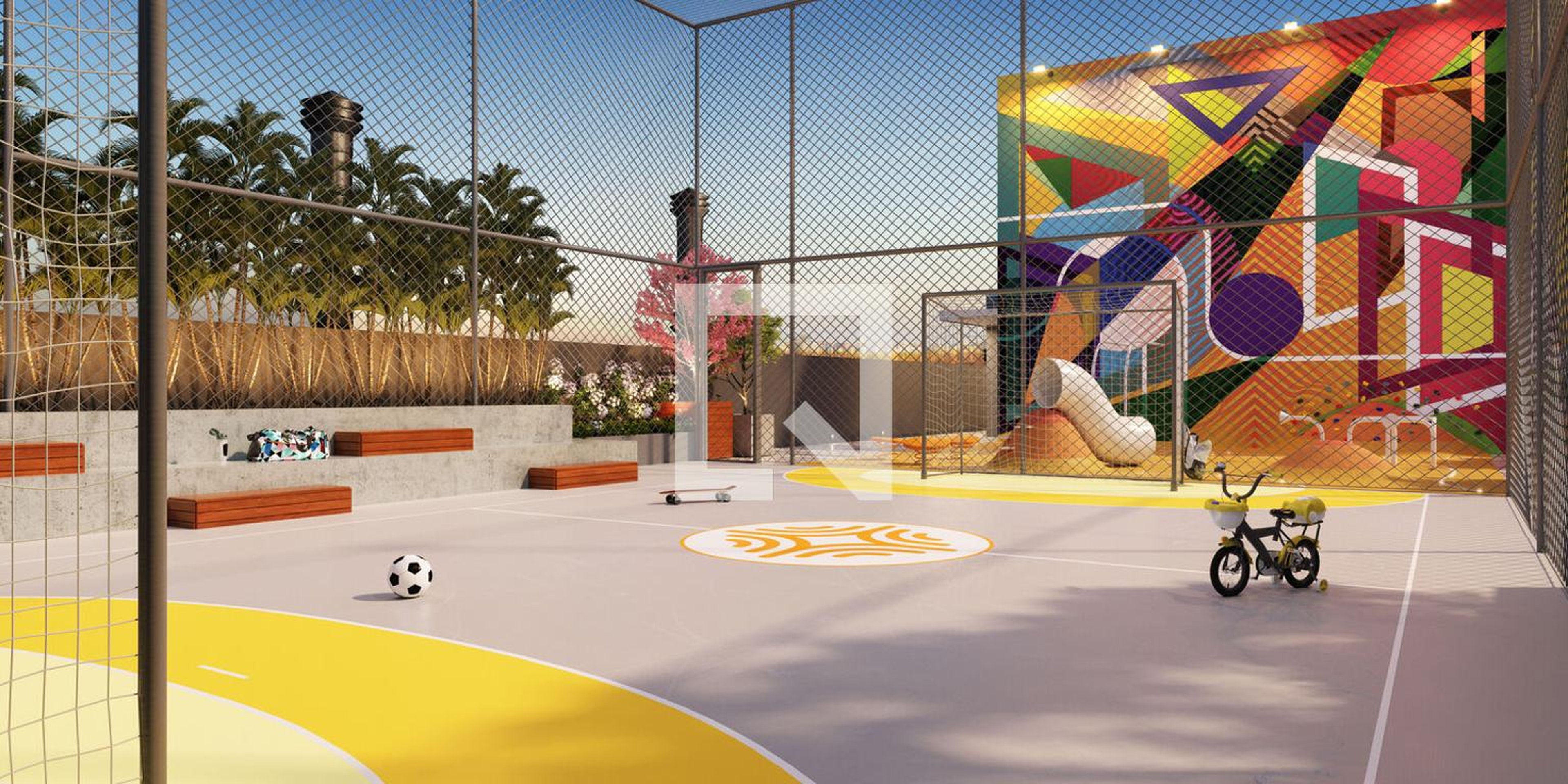 Quadra Esportiva - Door 7710 - Residencial