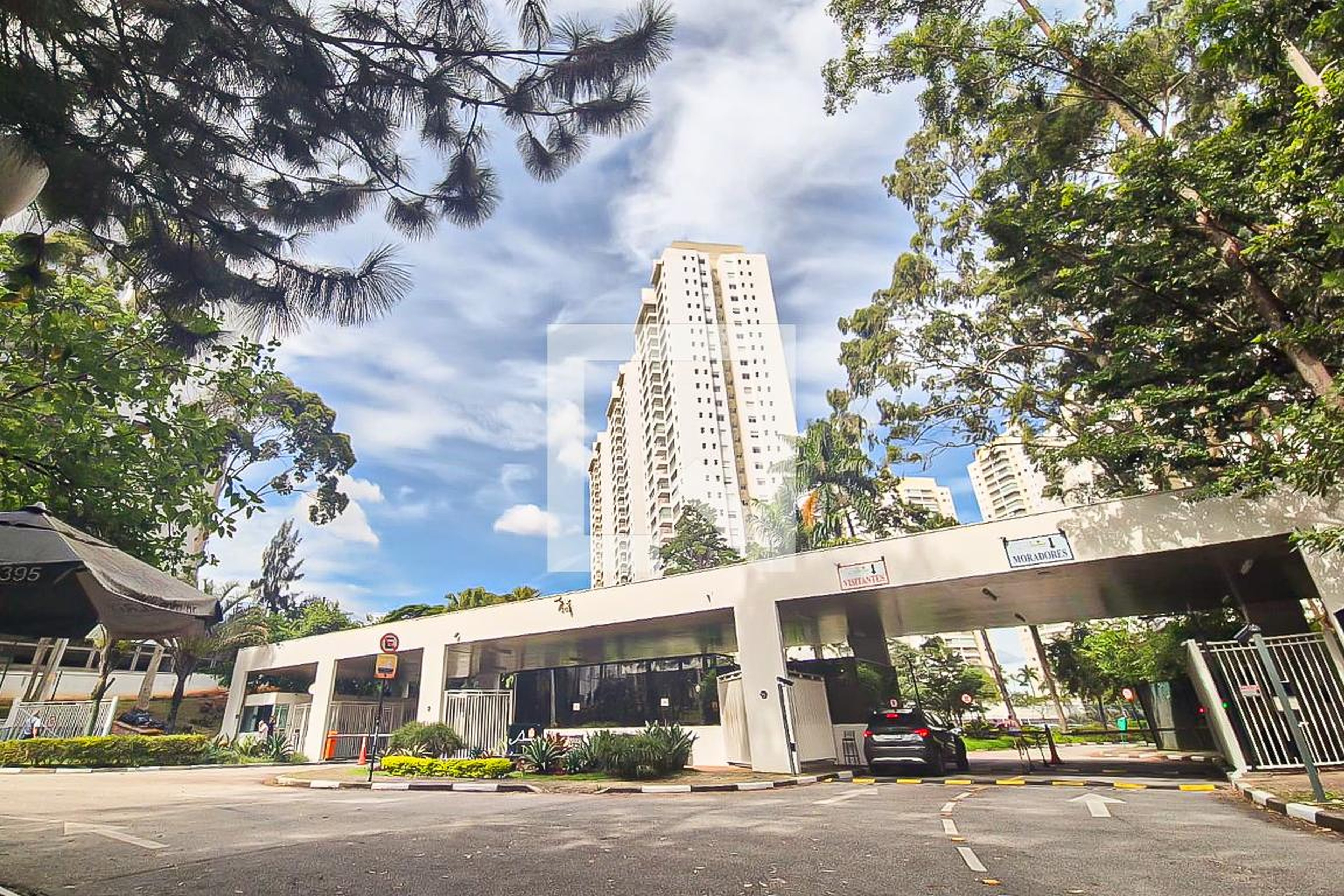 Fachada Condomínio Ânima Clube Parque