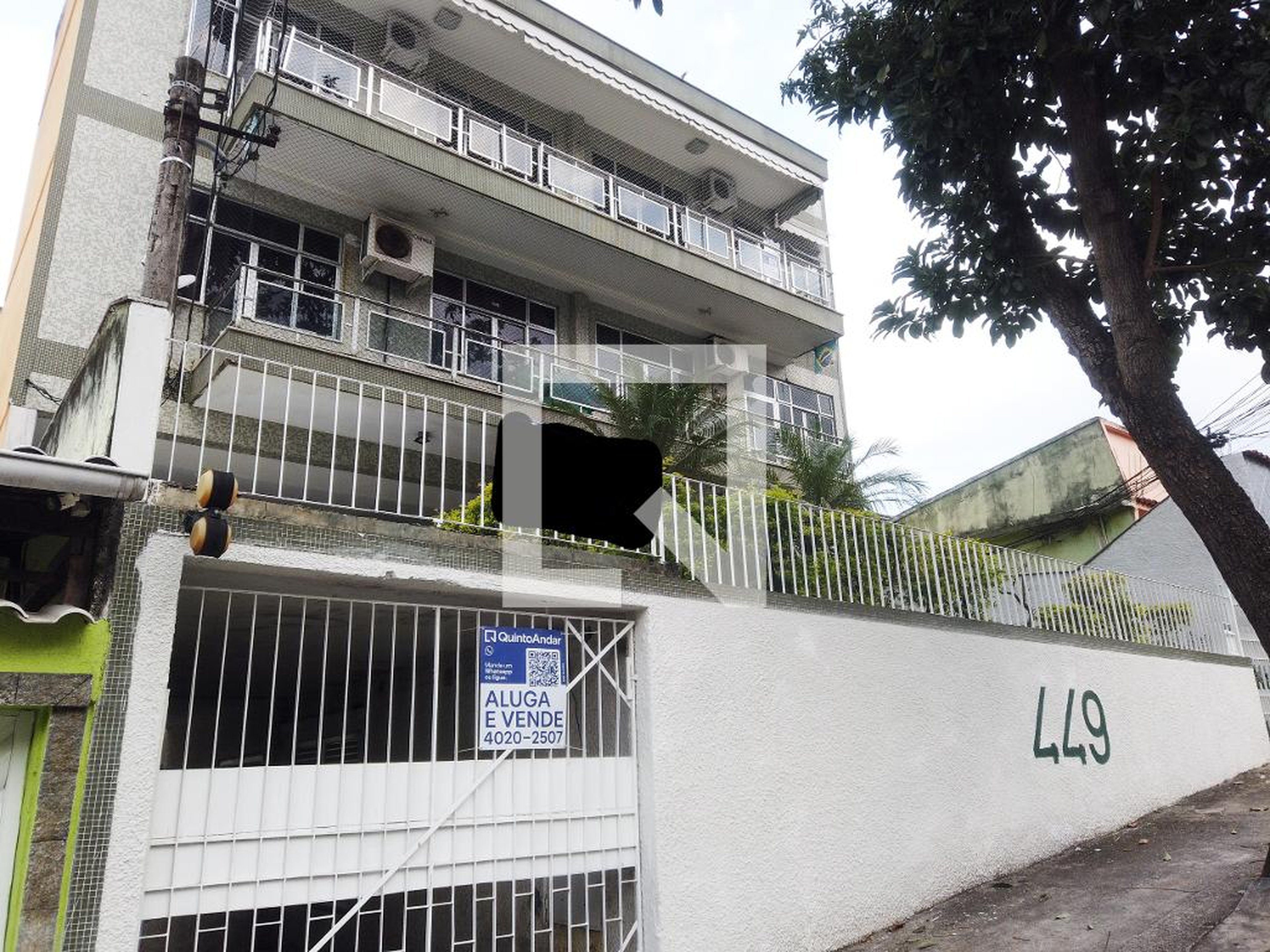 Fachada Condomínio em Rua Belo Vale, 449