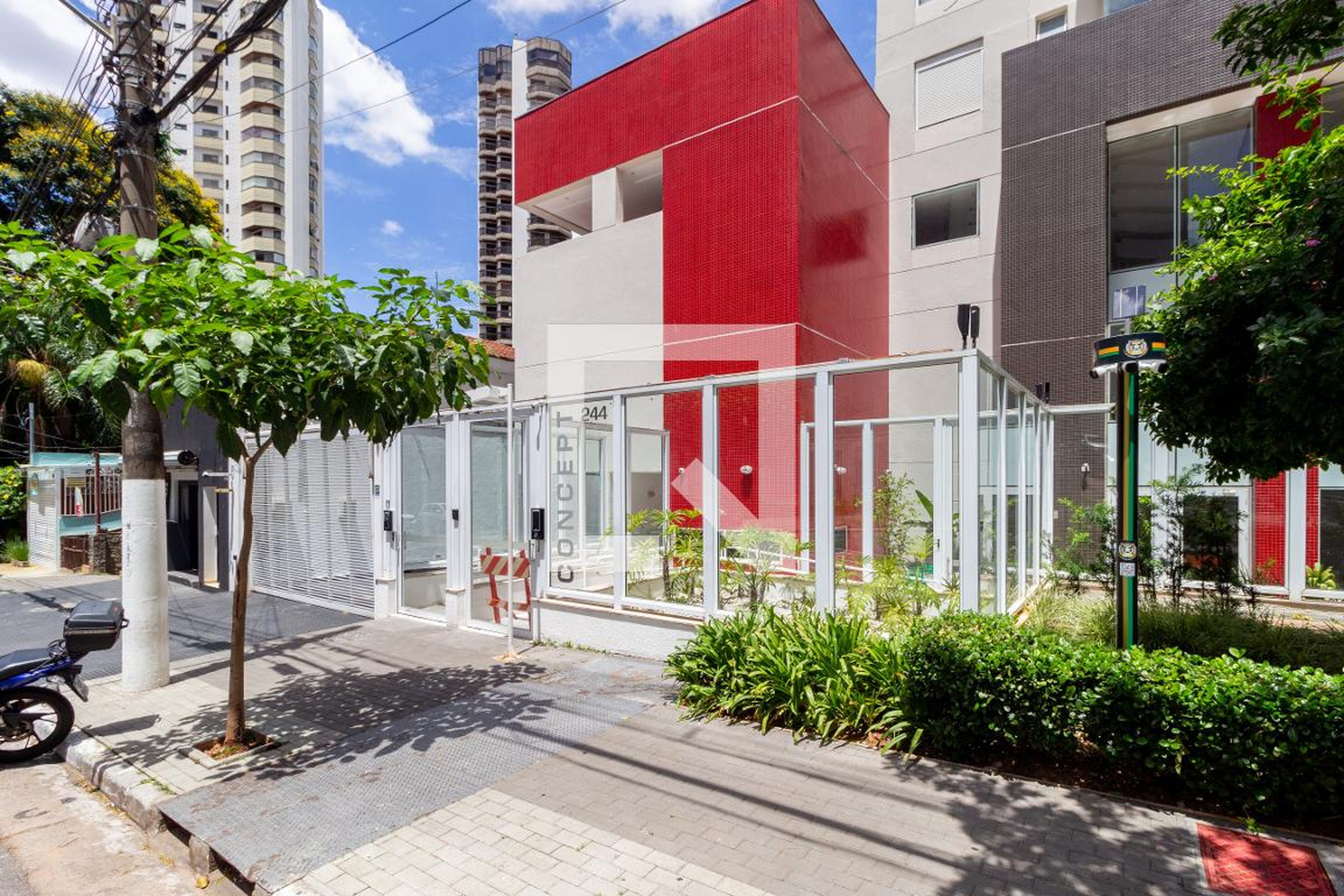 Fachada Condomínio Concept Anália Franco