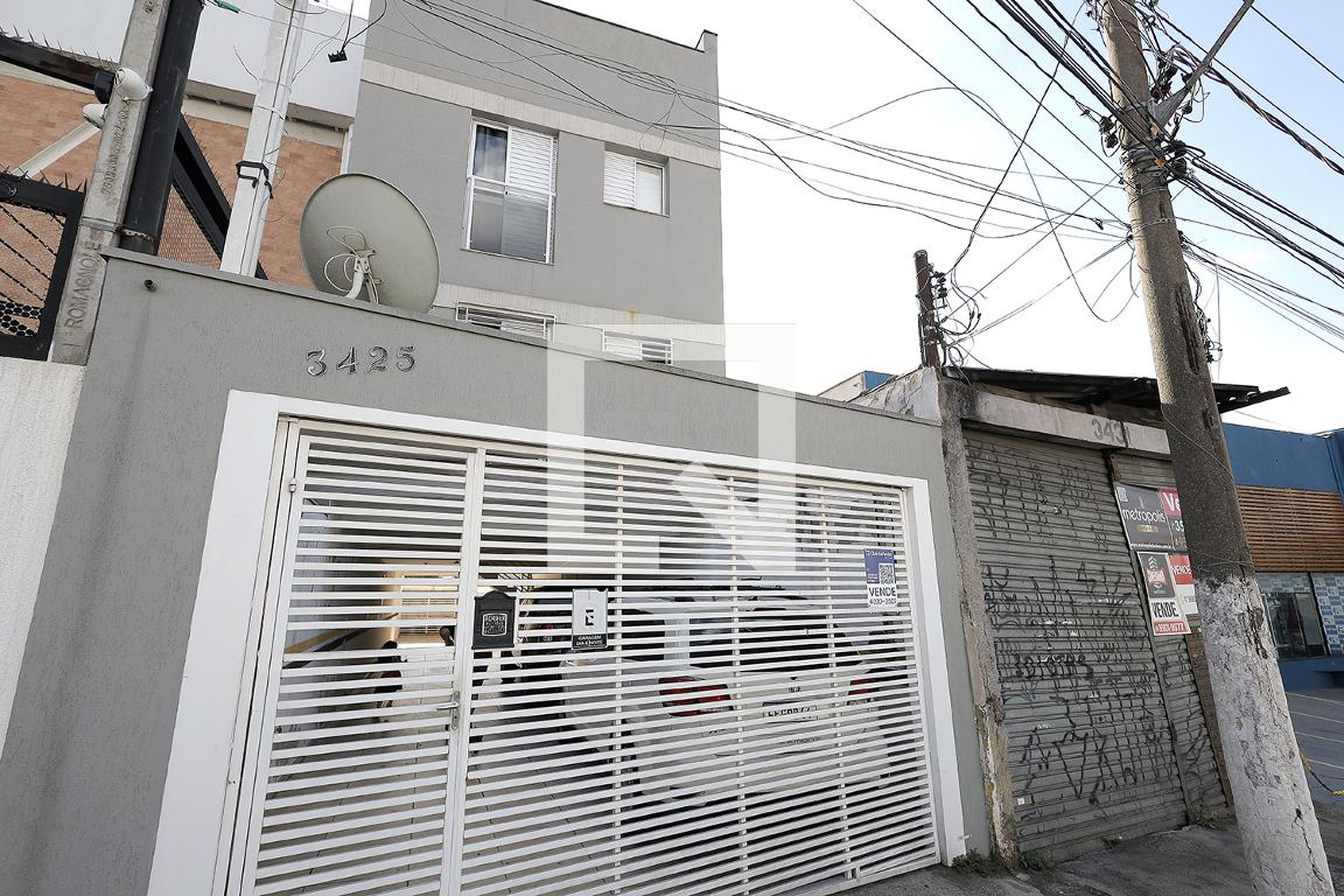 Fachada Condomínio em Avenida Dom Pedro II, 3425