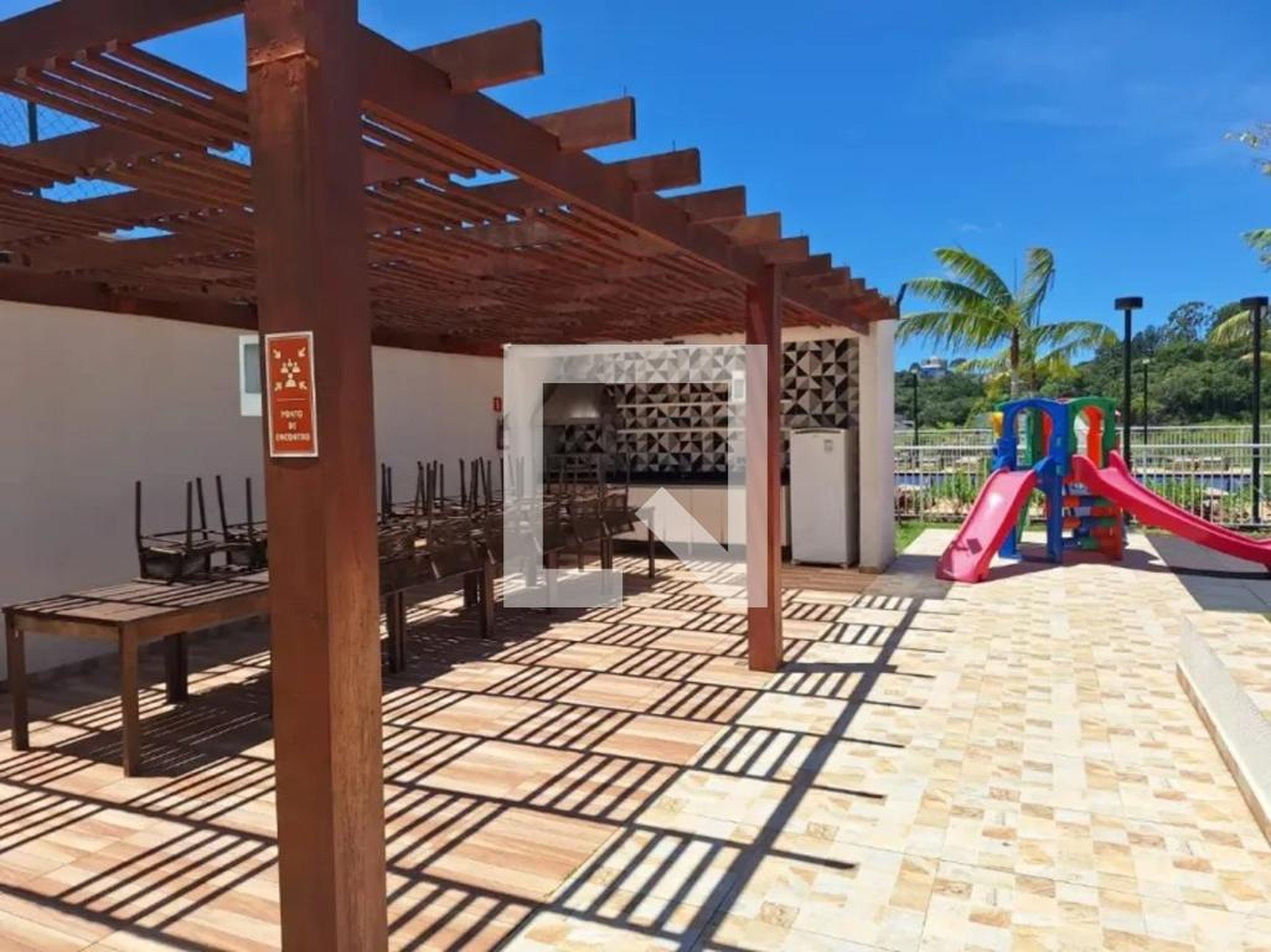 Churrasqueira - Residencial Villa Vic Bruxelas