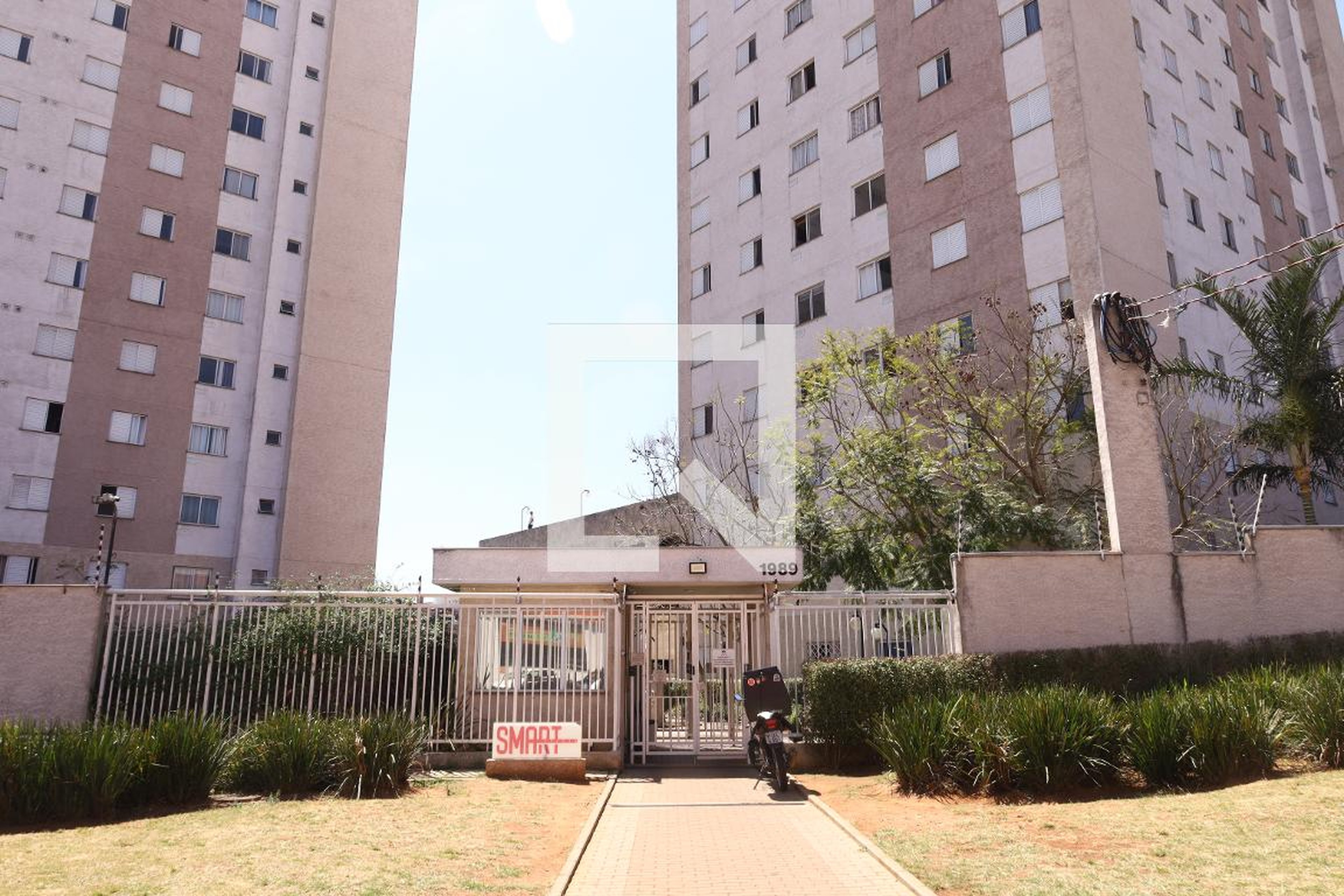 Fachada do condomínio Residencial Smart Spaces