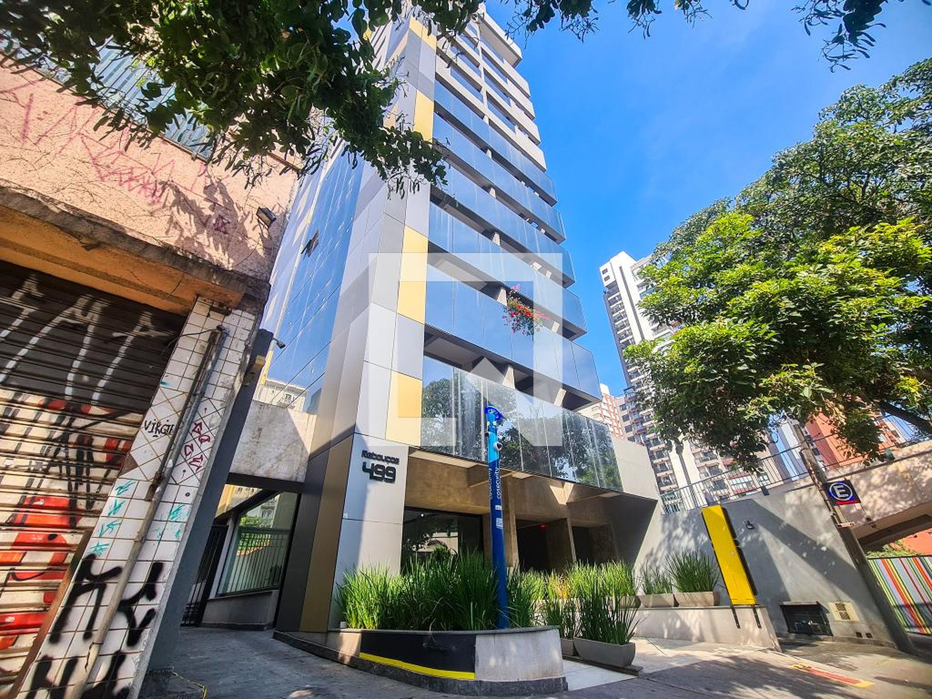 Fachada Condomínio Avenida Rebouças, 499