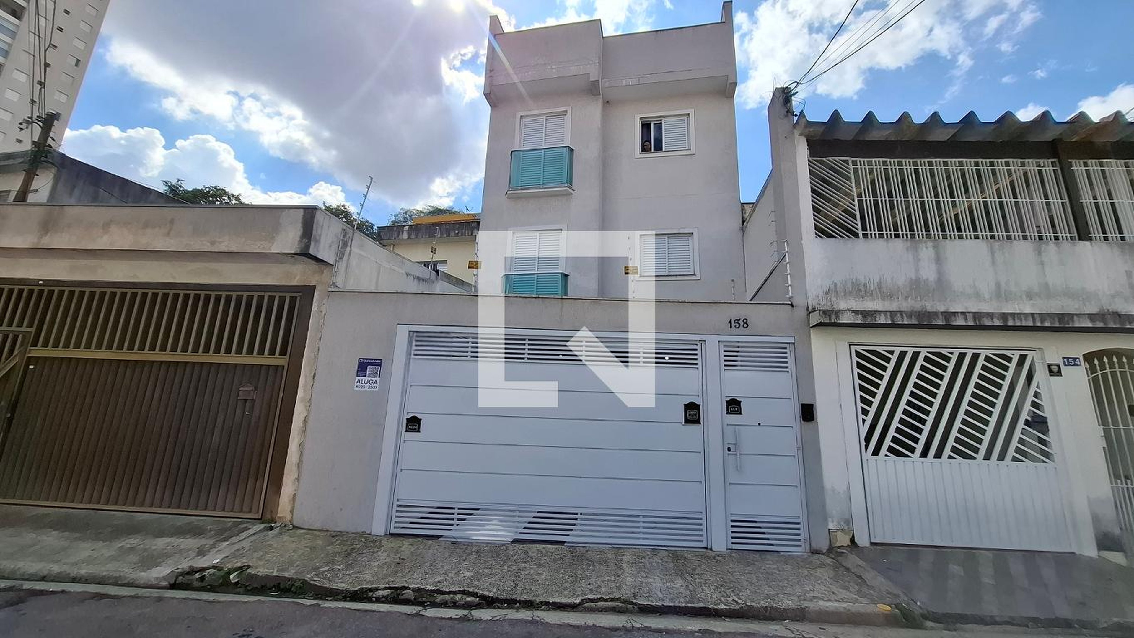 Fachada Condomínio Bloco Gama