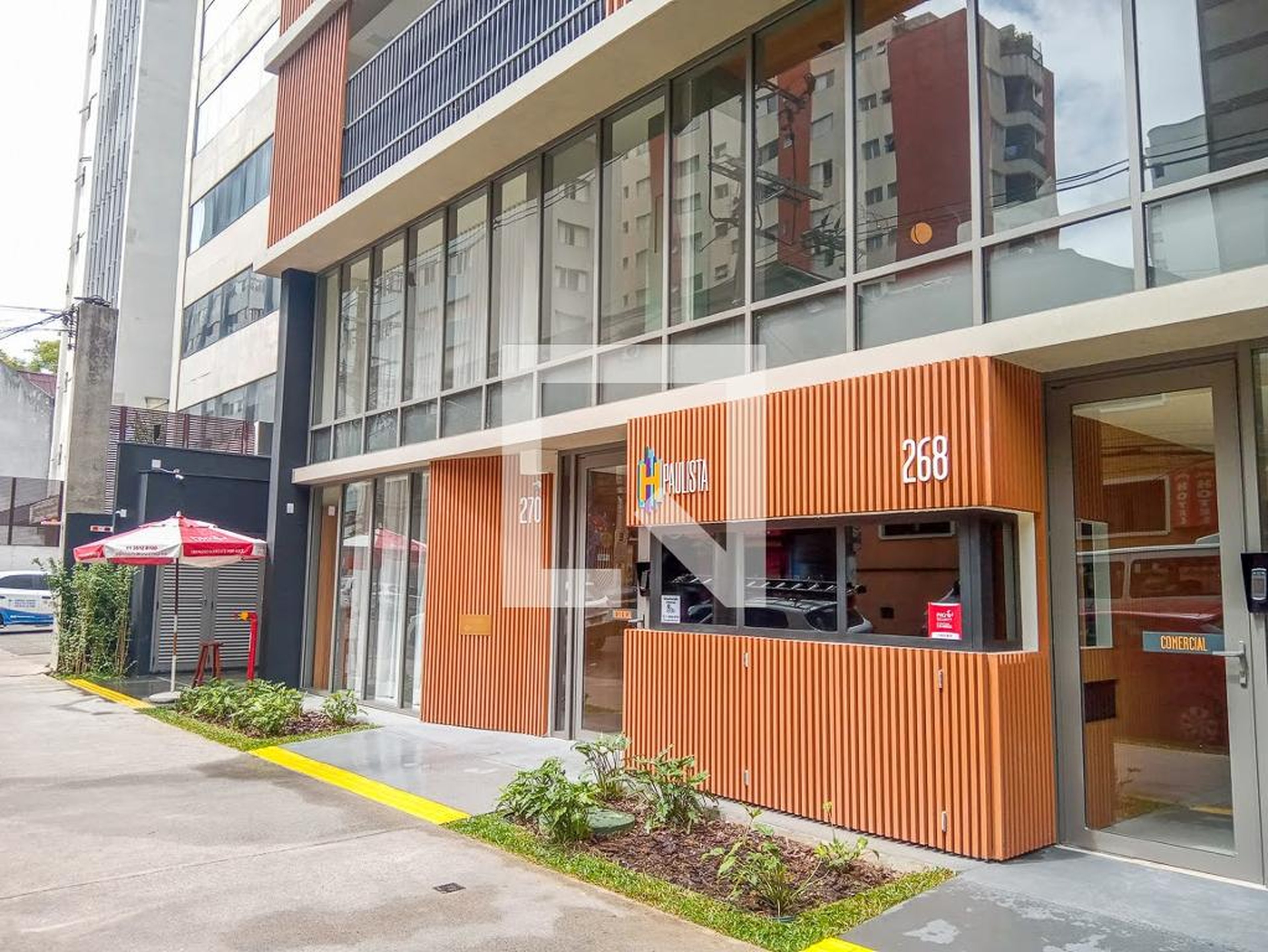 Fachada Condomínio H Paulista
