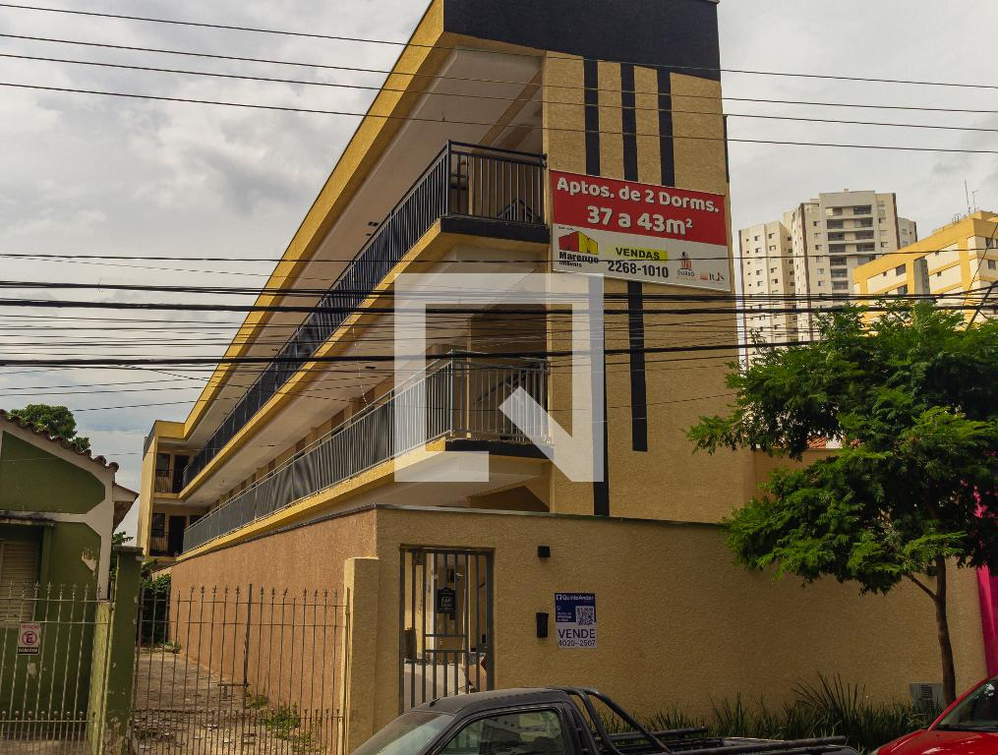 Fachada do Prédio Condomínio em Rua Sete de Outubro, 111