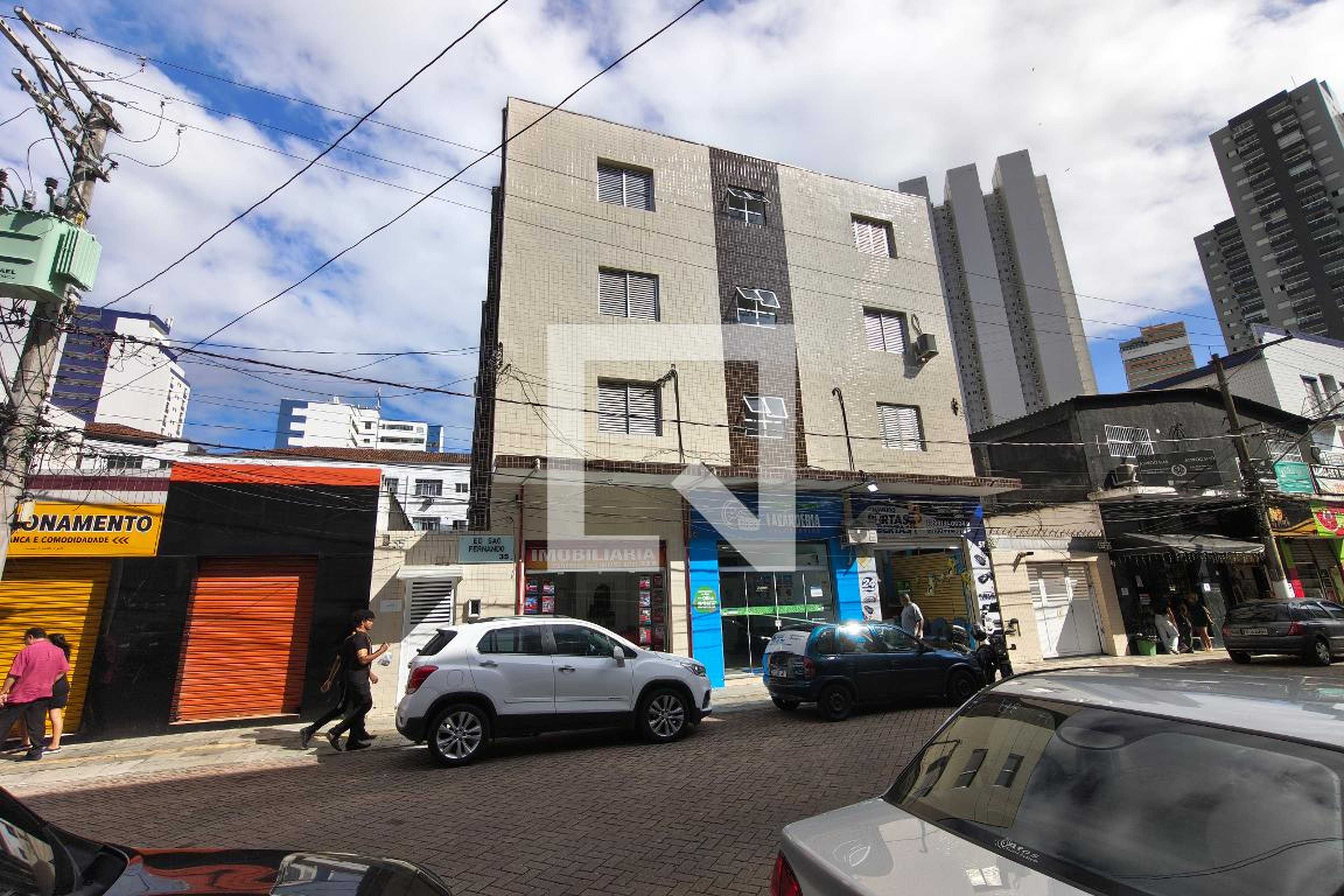 Fachada Condomínio em Rua Ponta Porã, 35