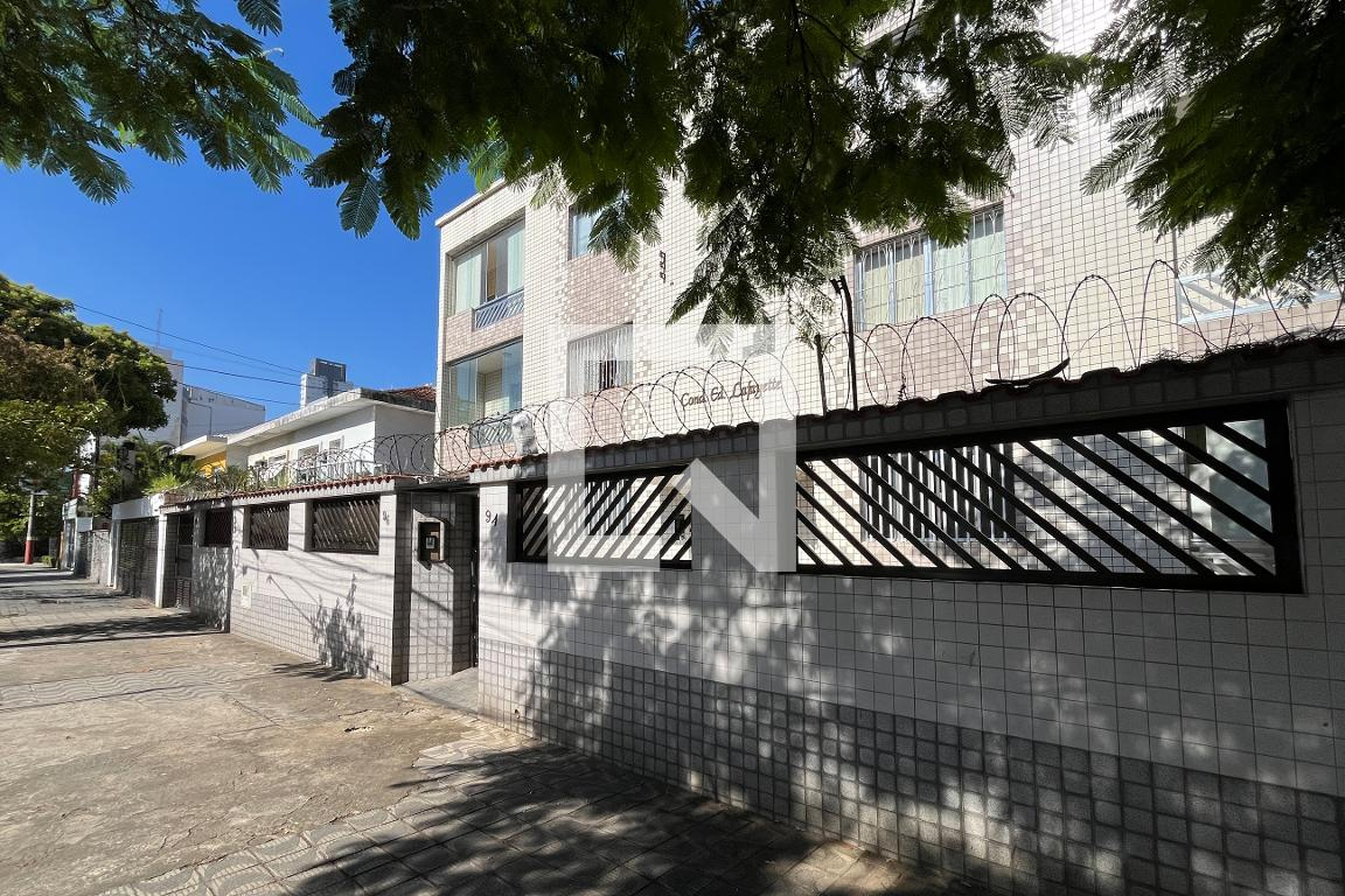 Fachada Condomínio em Rua Conselheiro Lafayette, 94