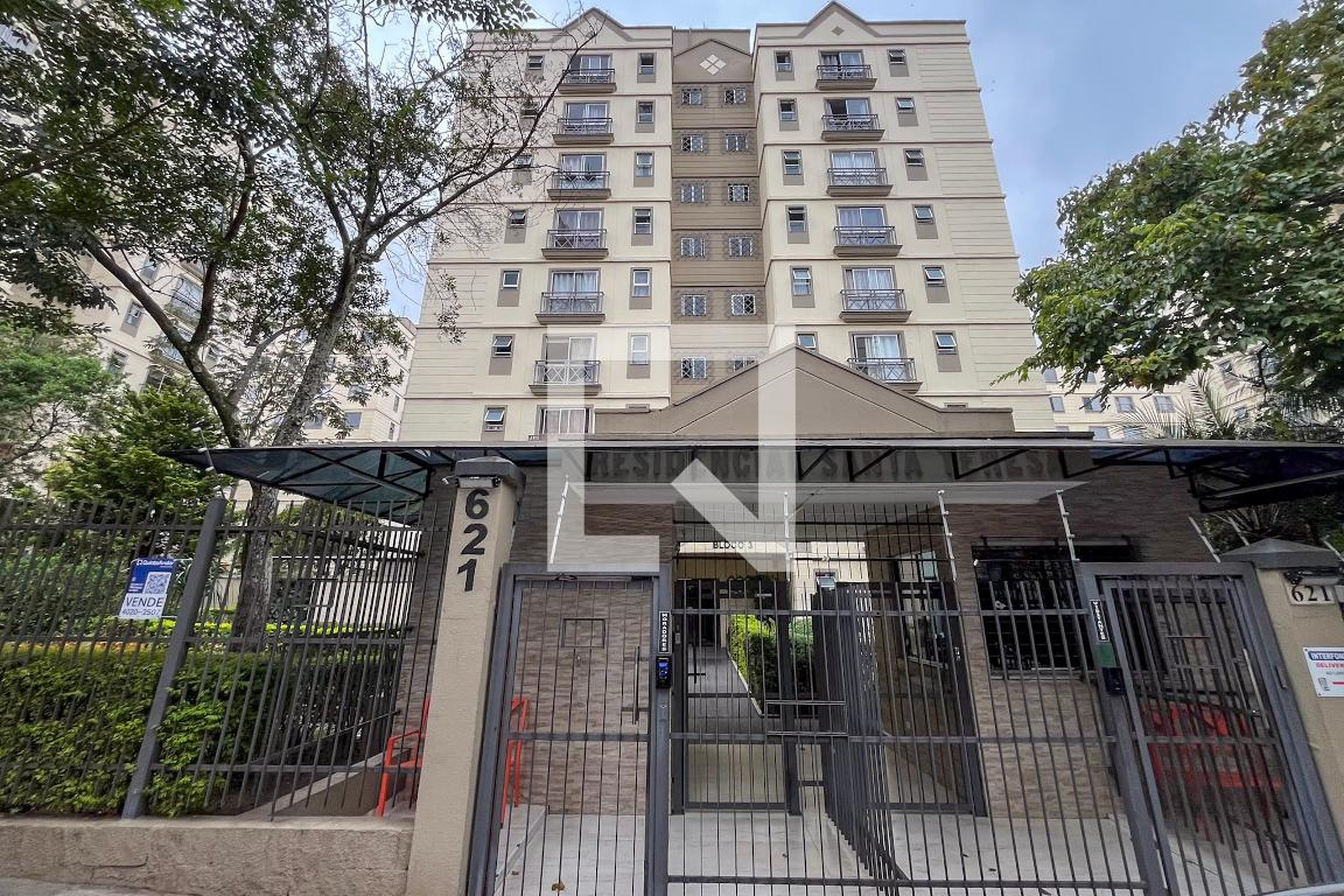 Fachada Condomínio Santa Tereza