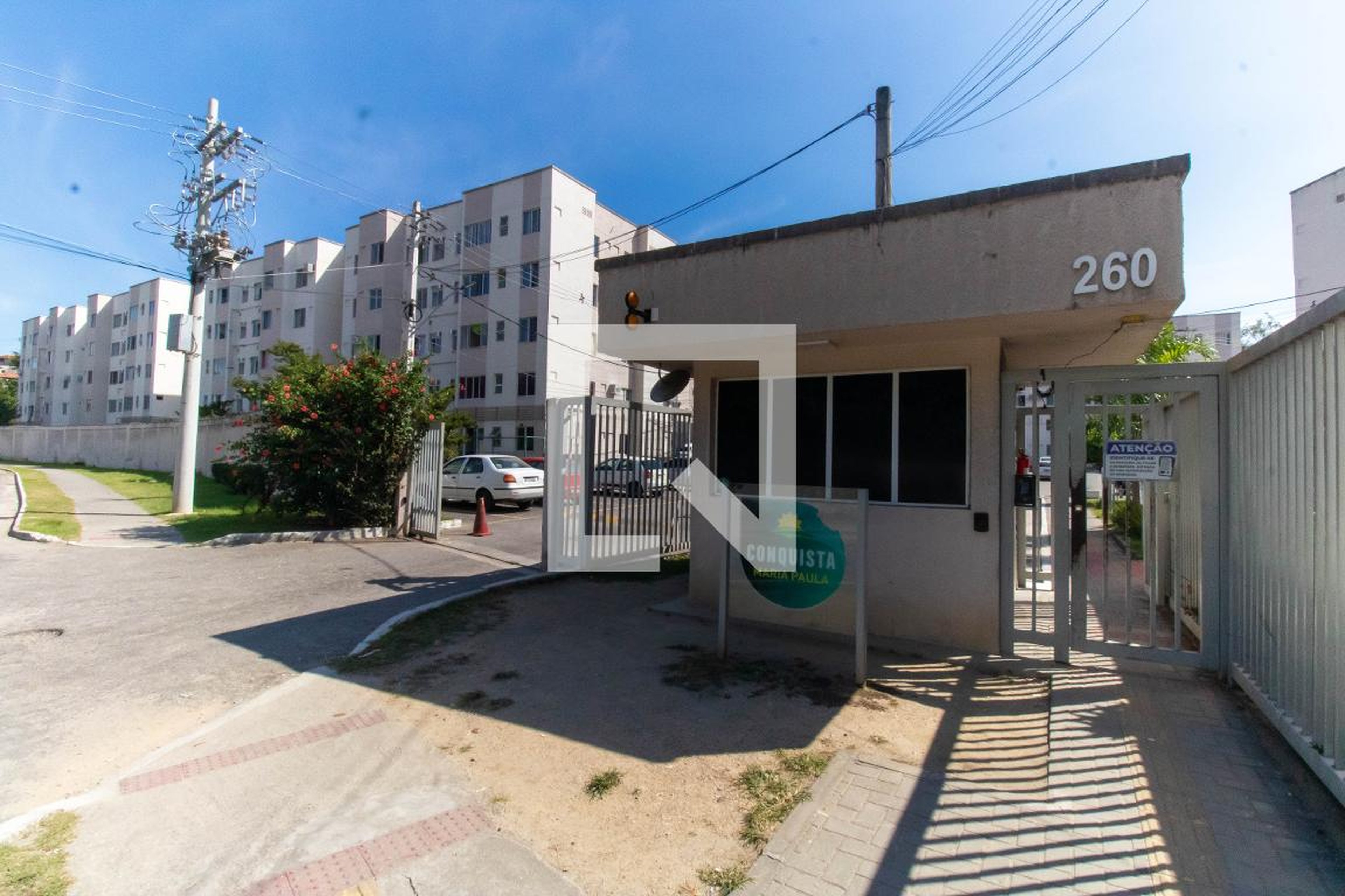 Fachada Condomínio Conquista Maria Paula