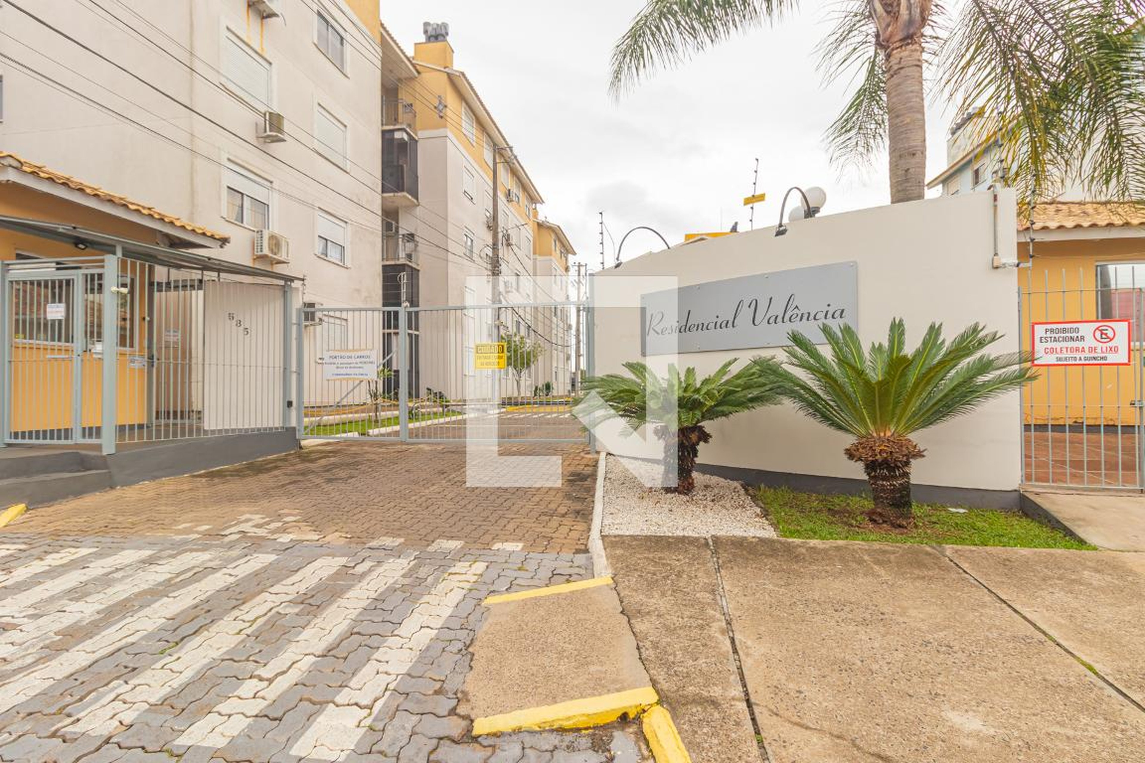 Fachada do Condomínio Residencial Valência