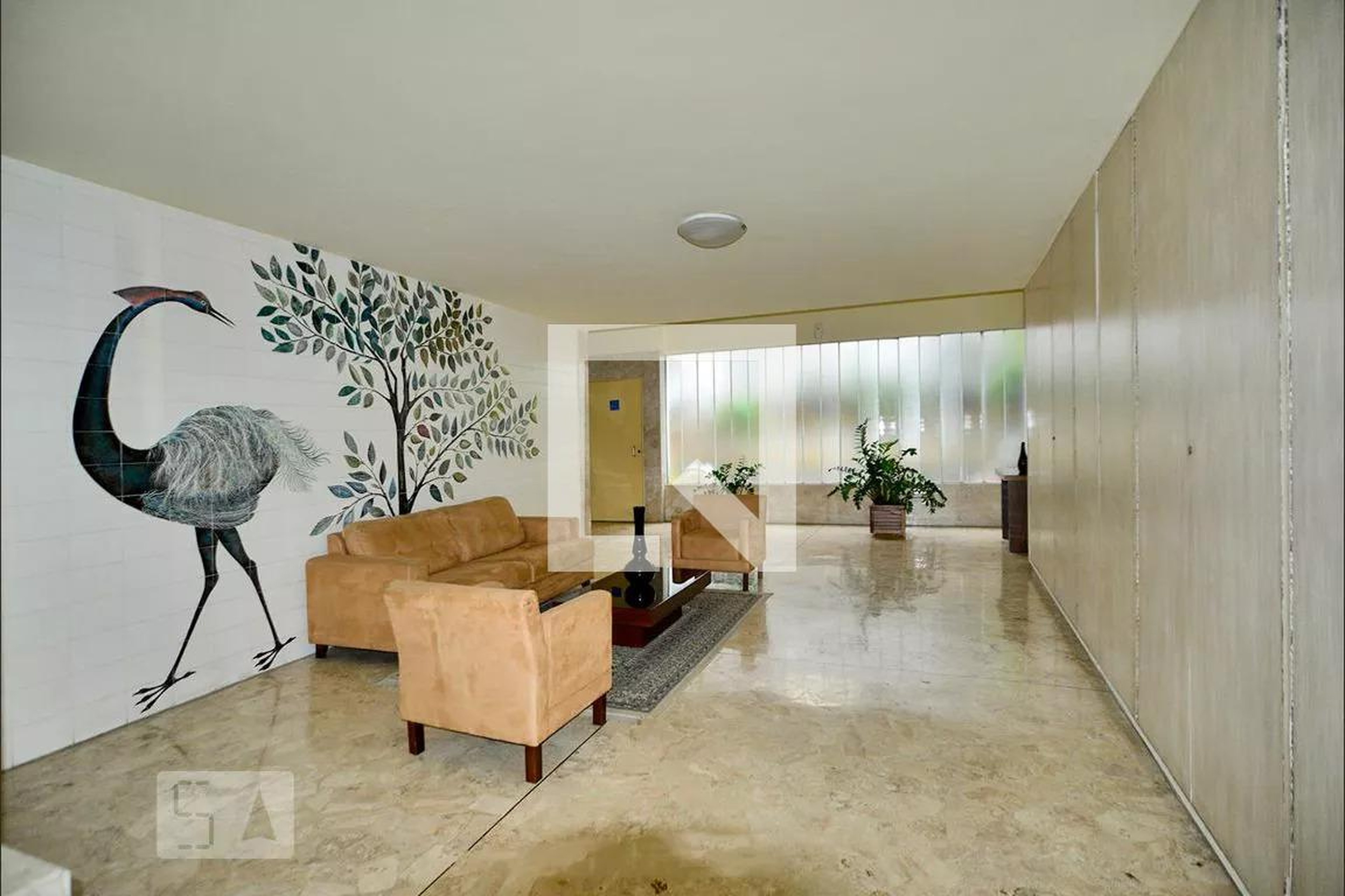 Hall social - Edifício Leda