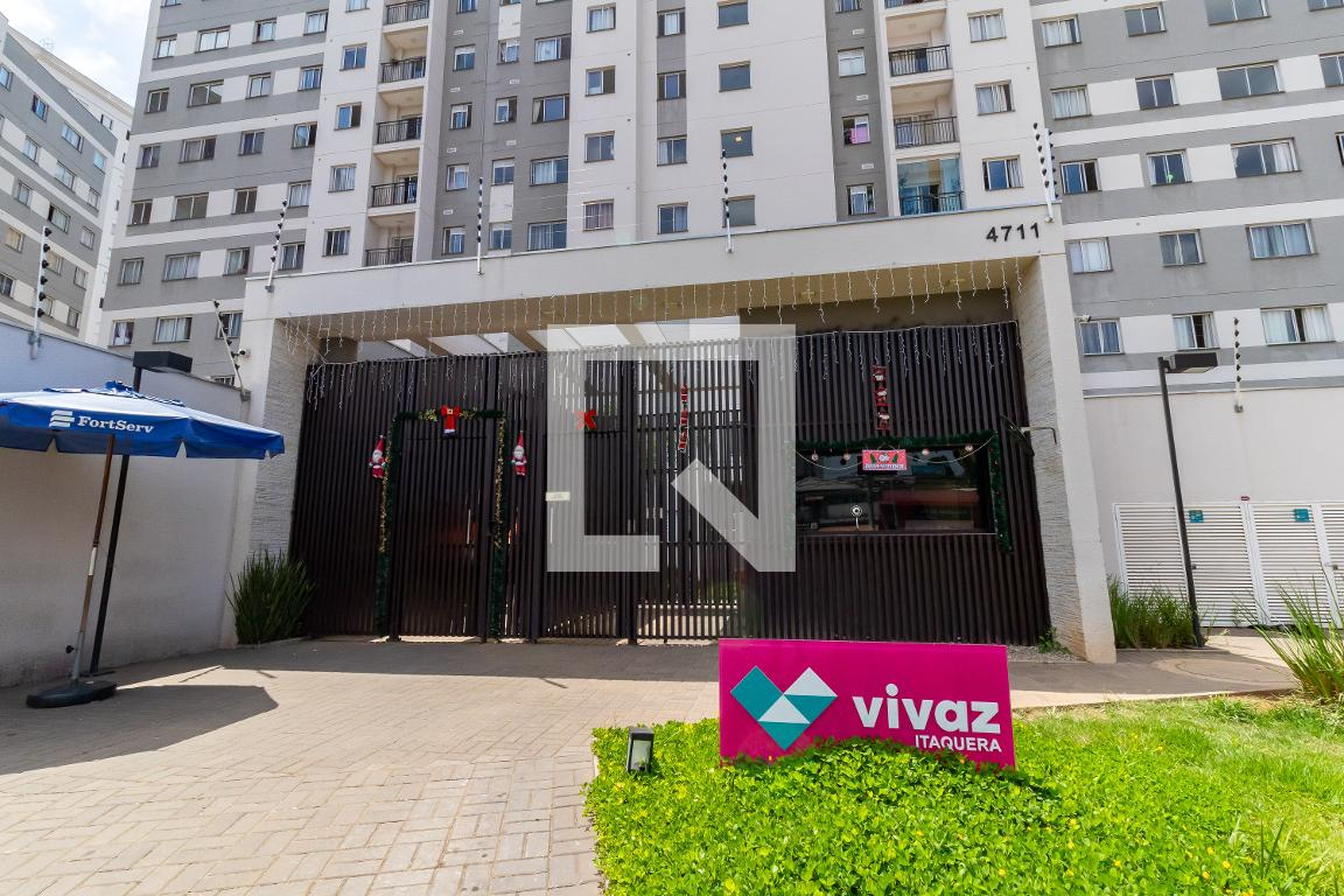 Fachada do condomínio Condomínio Vivaz Itaquera