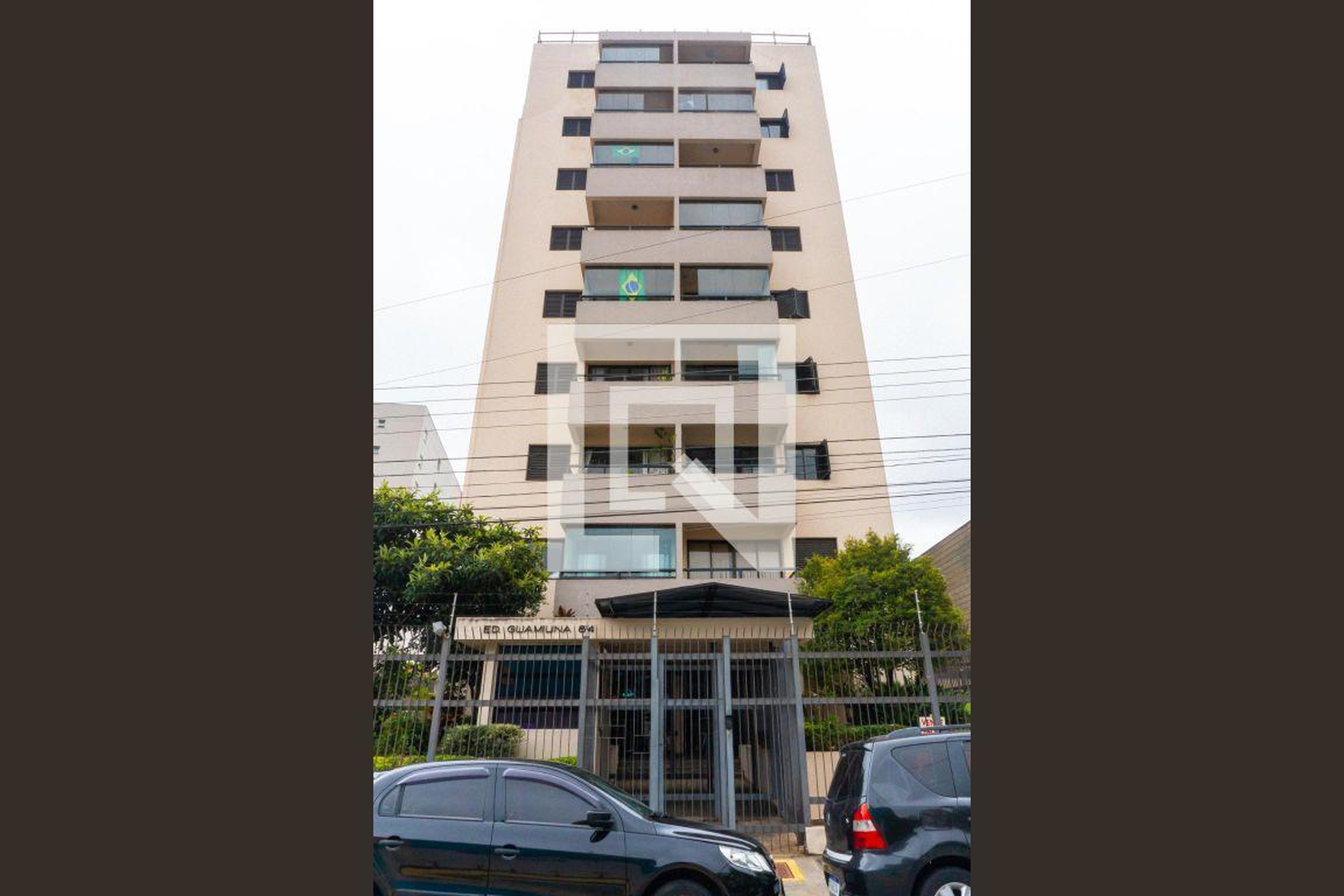 Fachada do Prédio Edifício Guamiuma