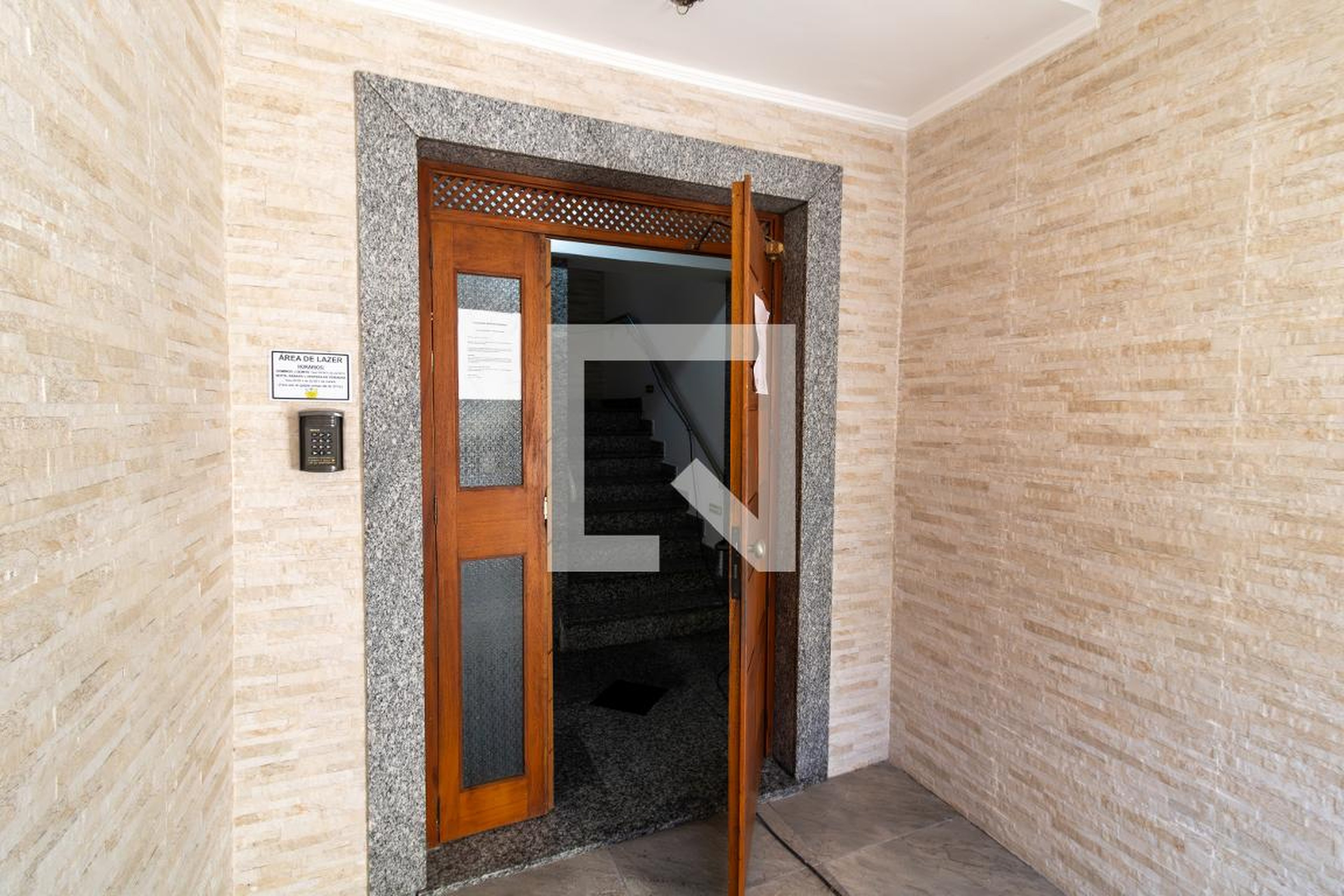 Hall de entrada - Residencial Paineiras