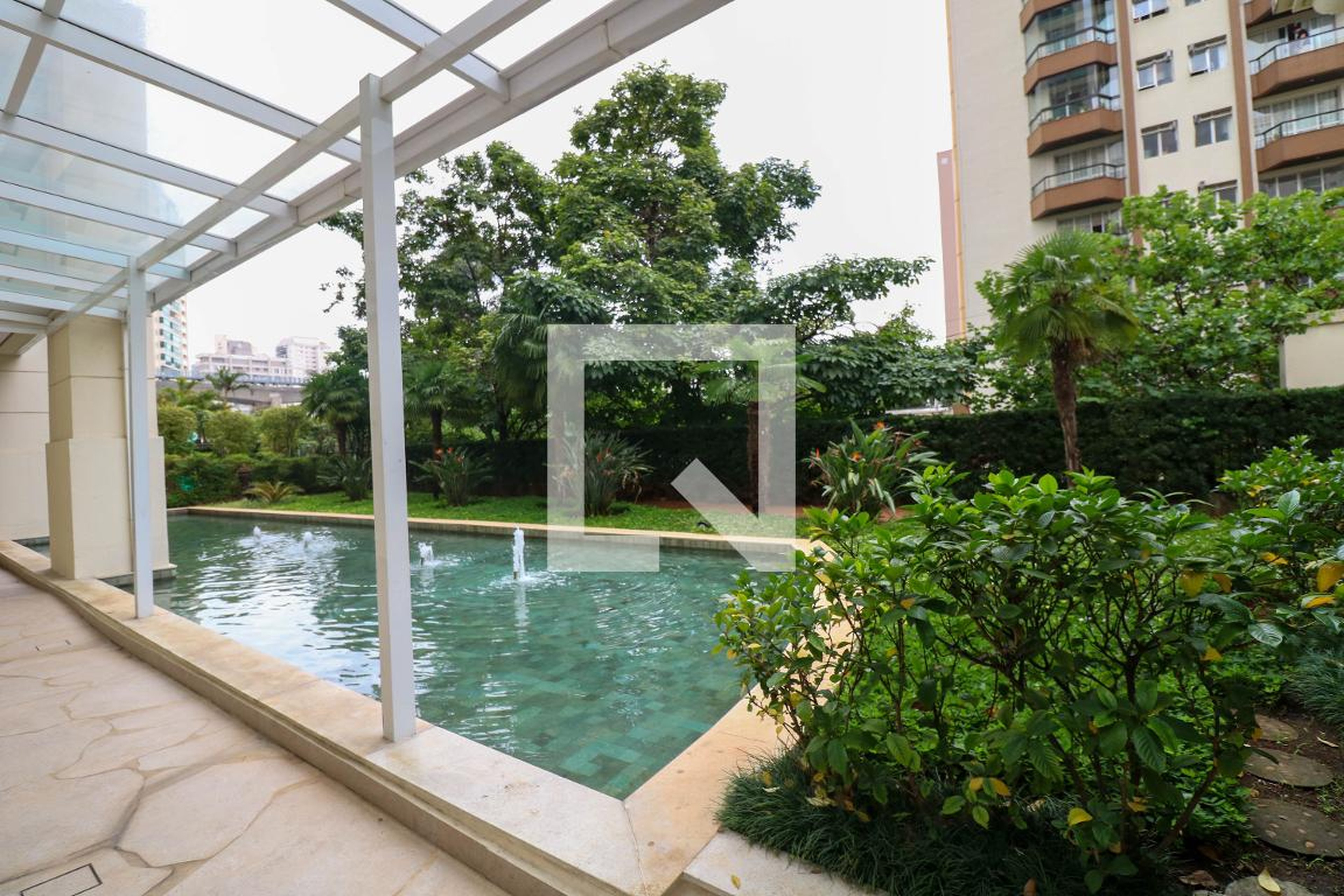 Área comum - Contemporâneo Campo Belo