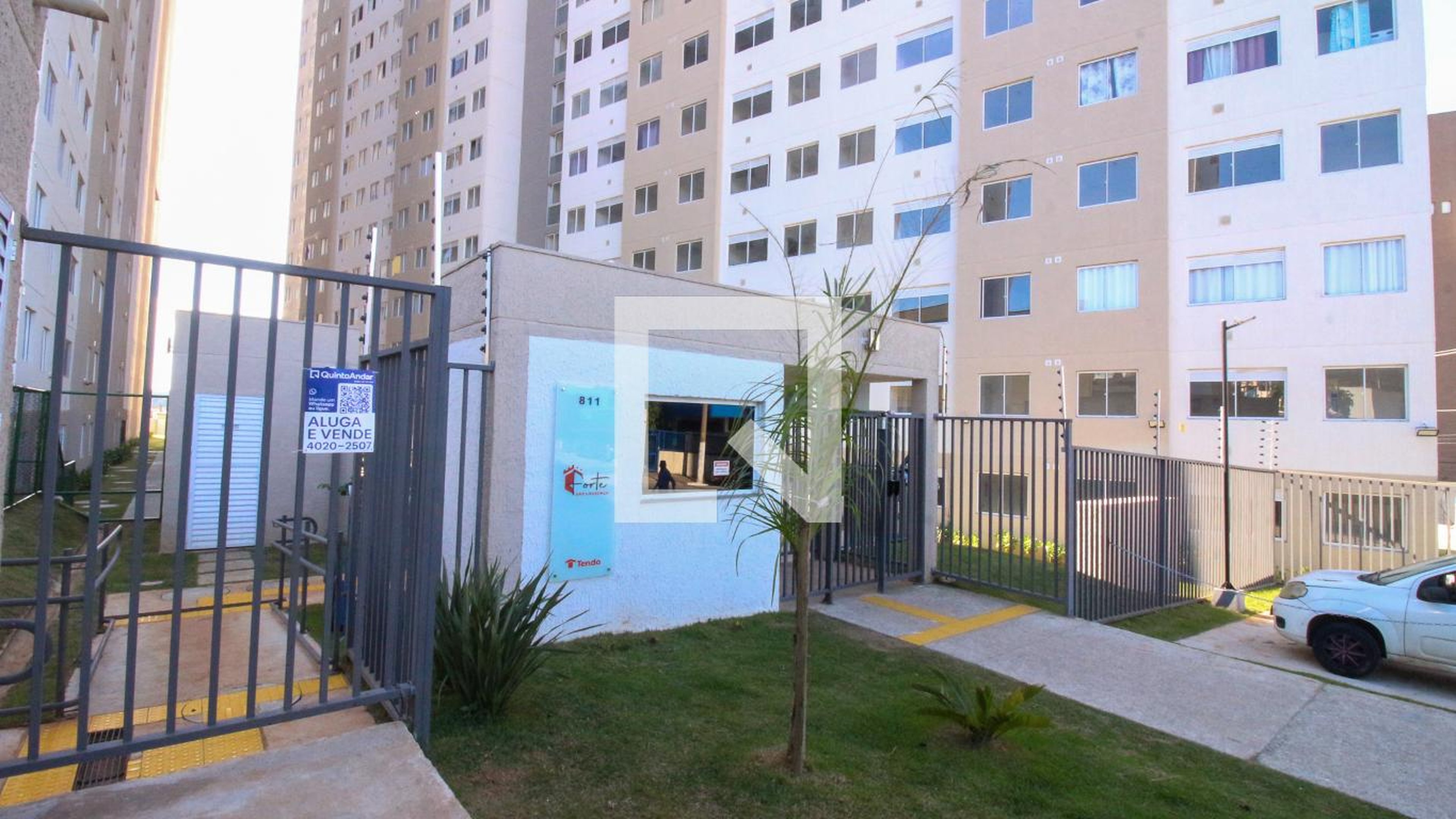 Fachada Condomínio Forte São Lourenço  Tenda