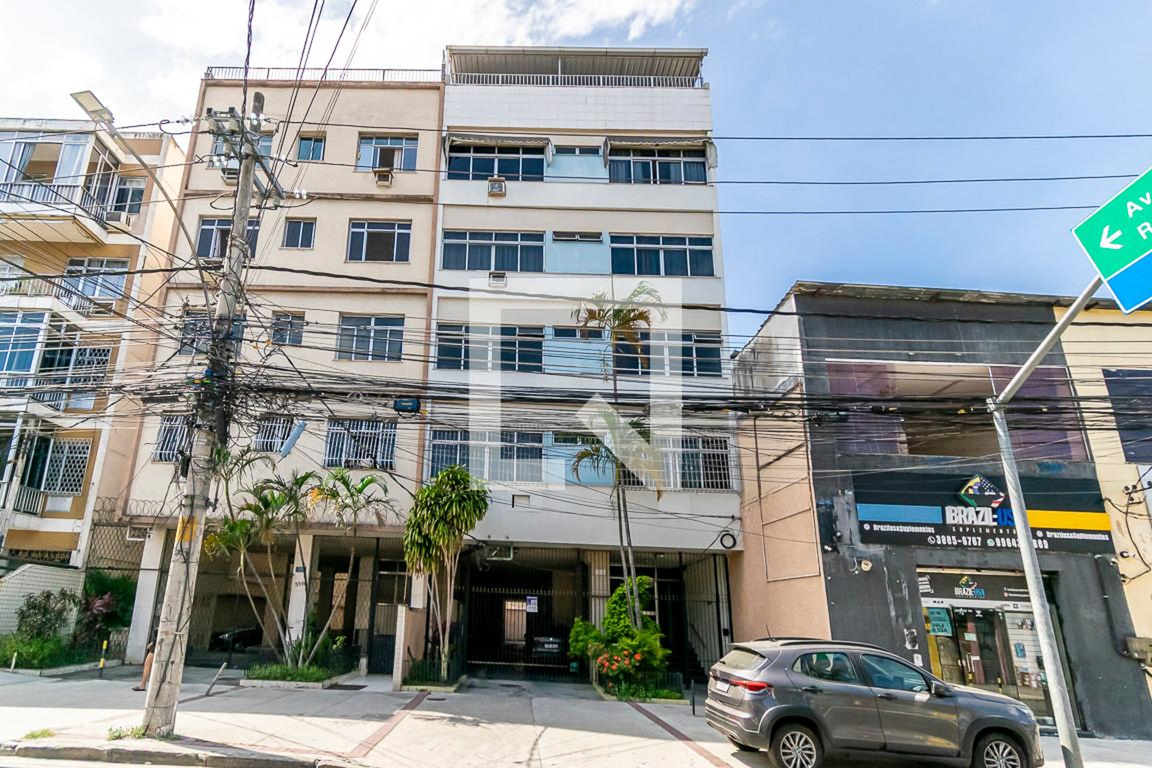 Fachada do Prédio Edifício Santa Cecilia