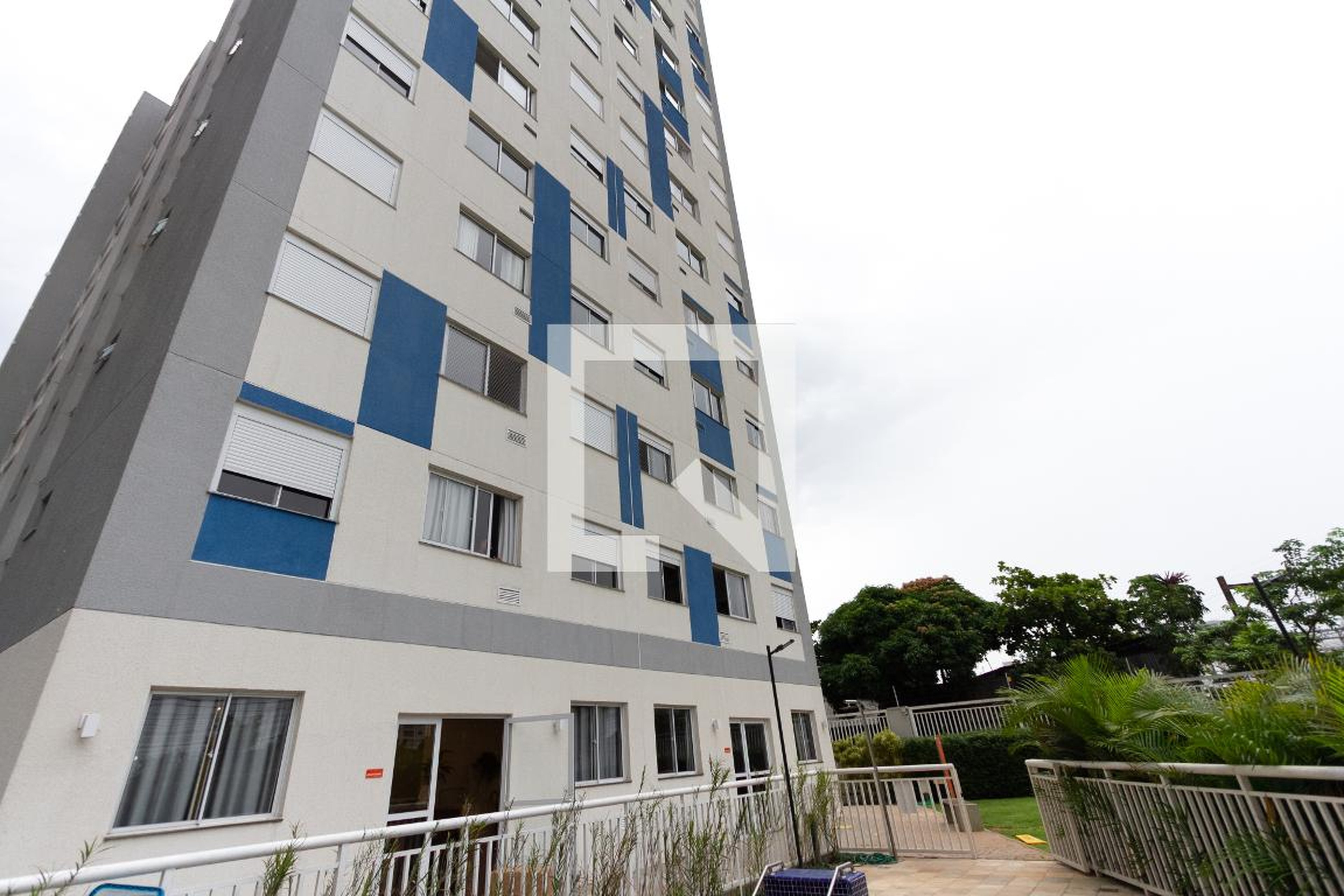 Fachada do Condomínio Residencial Vibra Barra Funda