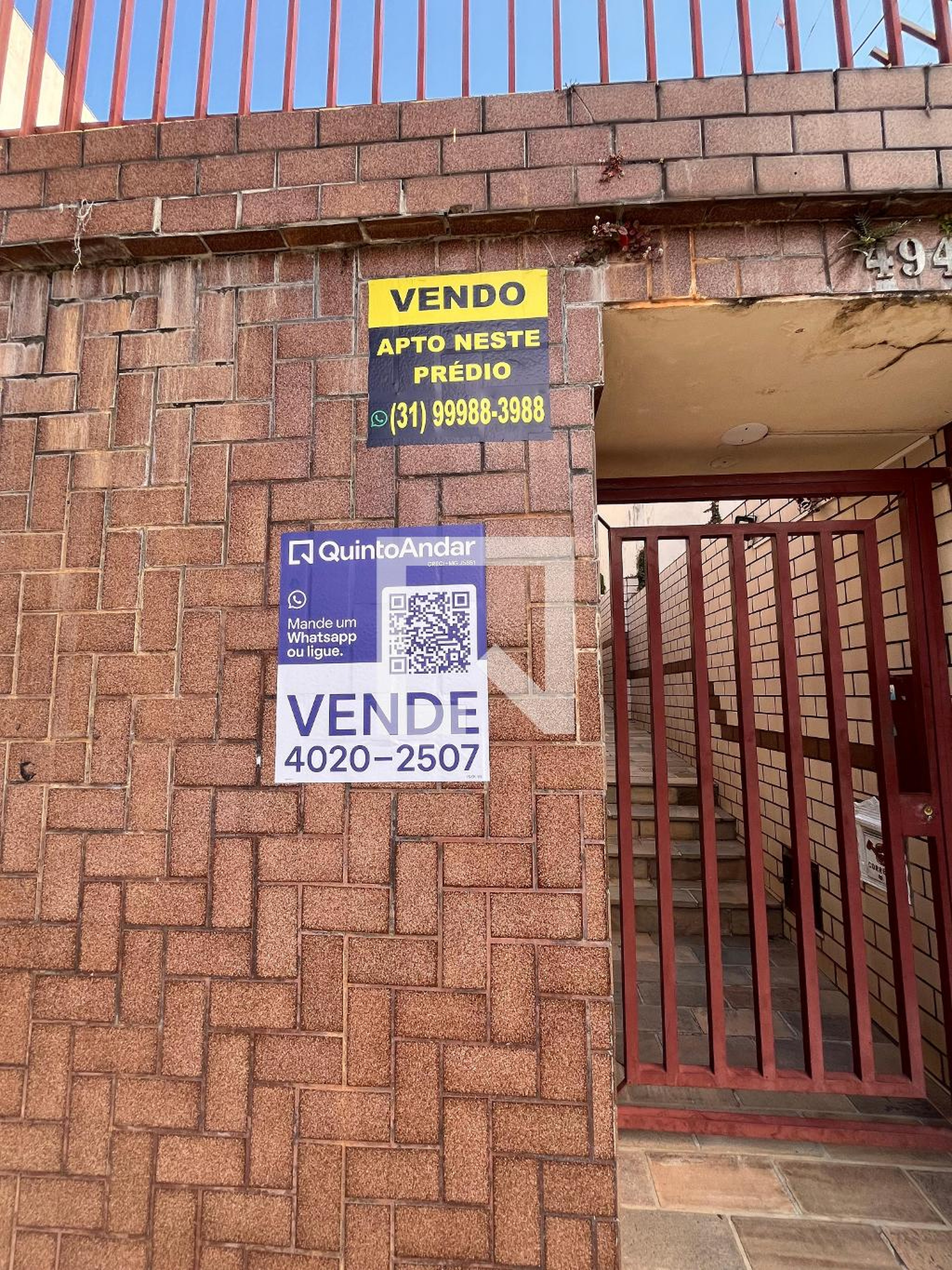 Fachada Condomínio em Rua Santos, 494