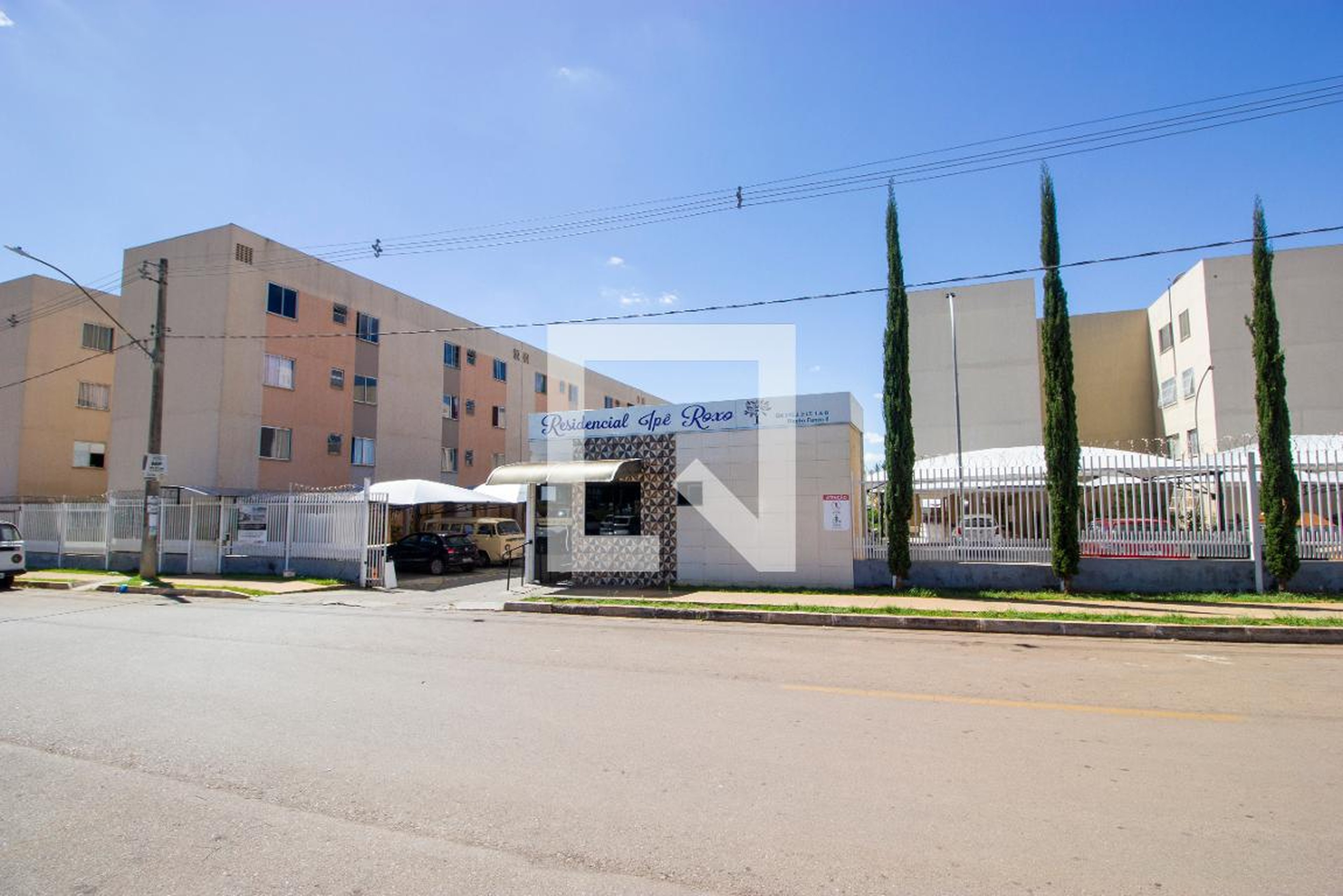 Fachada Condomínio em RIACHO FUNDO I EDIFÍCIO SANTORINI AC 3 LT 21, s/n