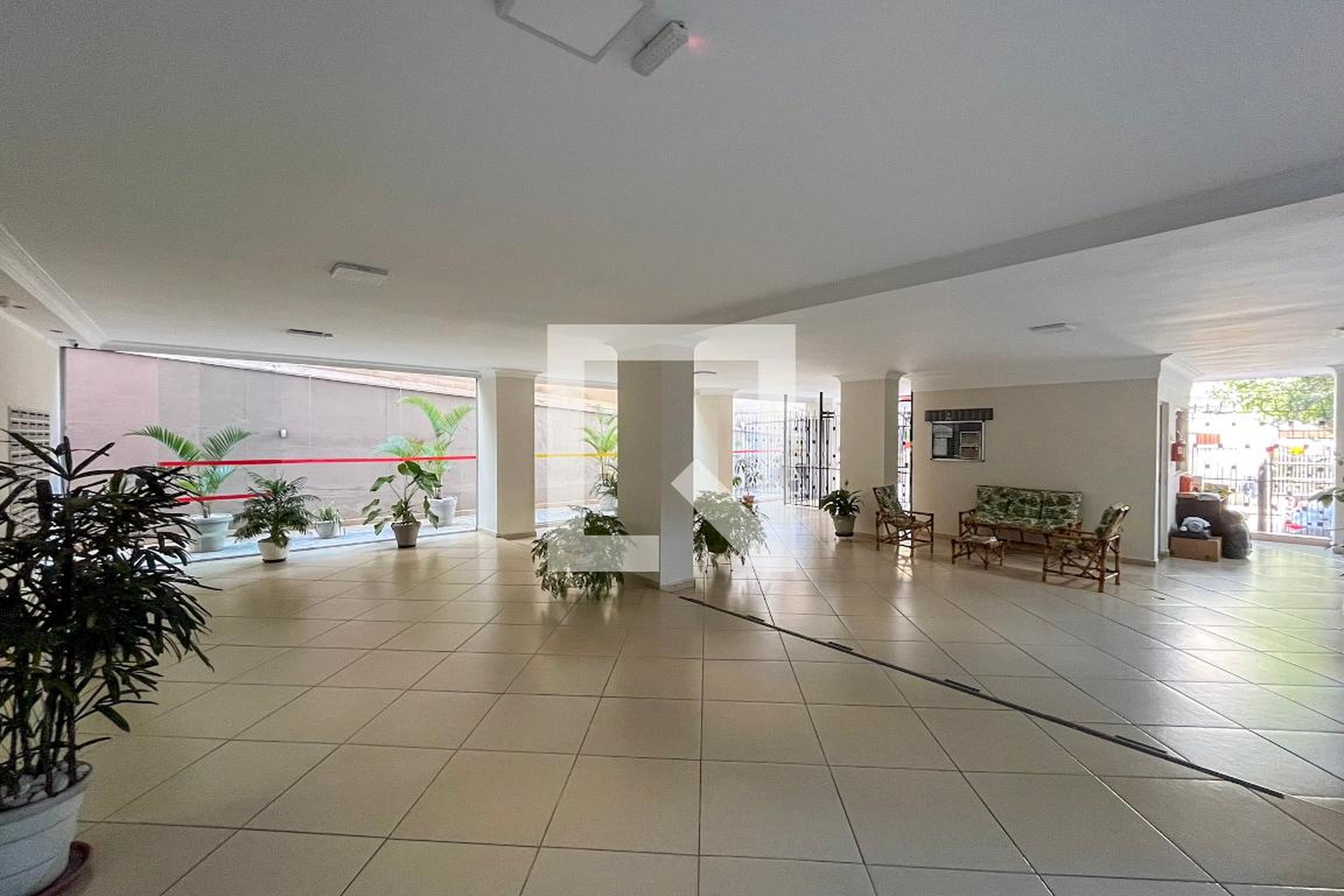 Hall social - Edifício Residencial Aquarela Brasil