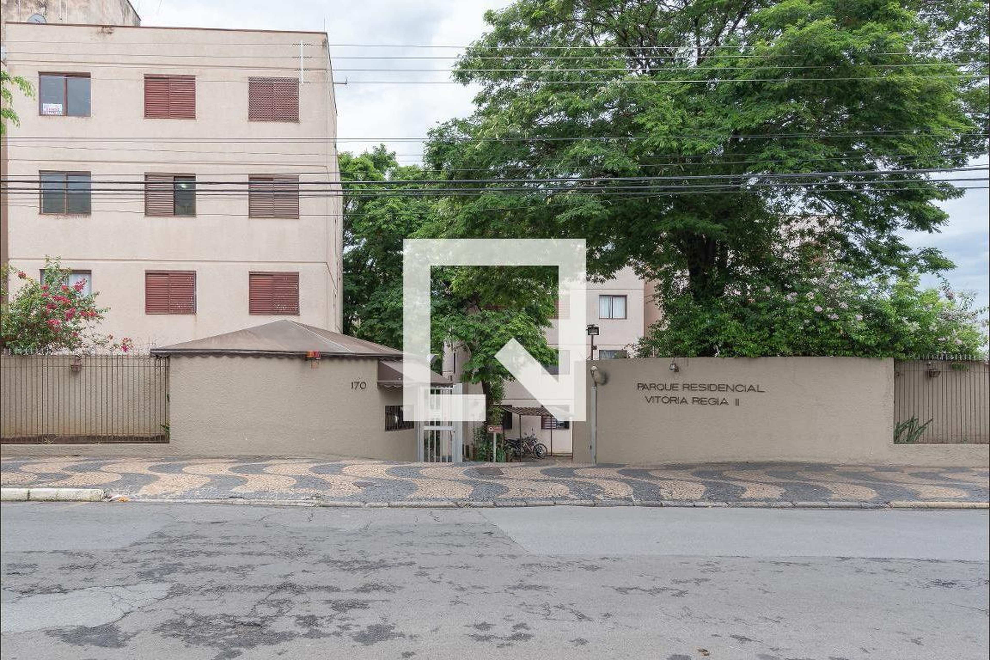Fachada do Condomínio Condomínio Parque Residencial Vitória Régia II