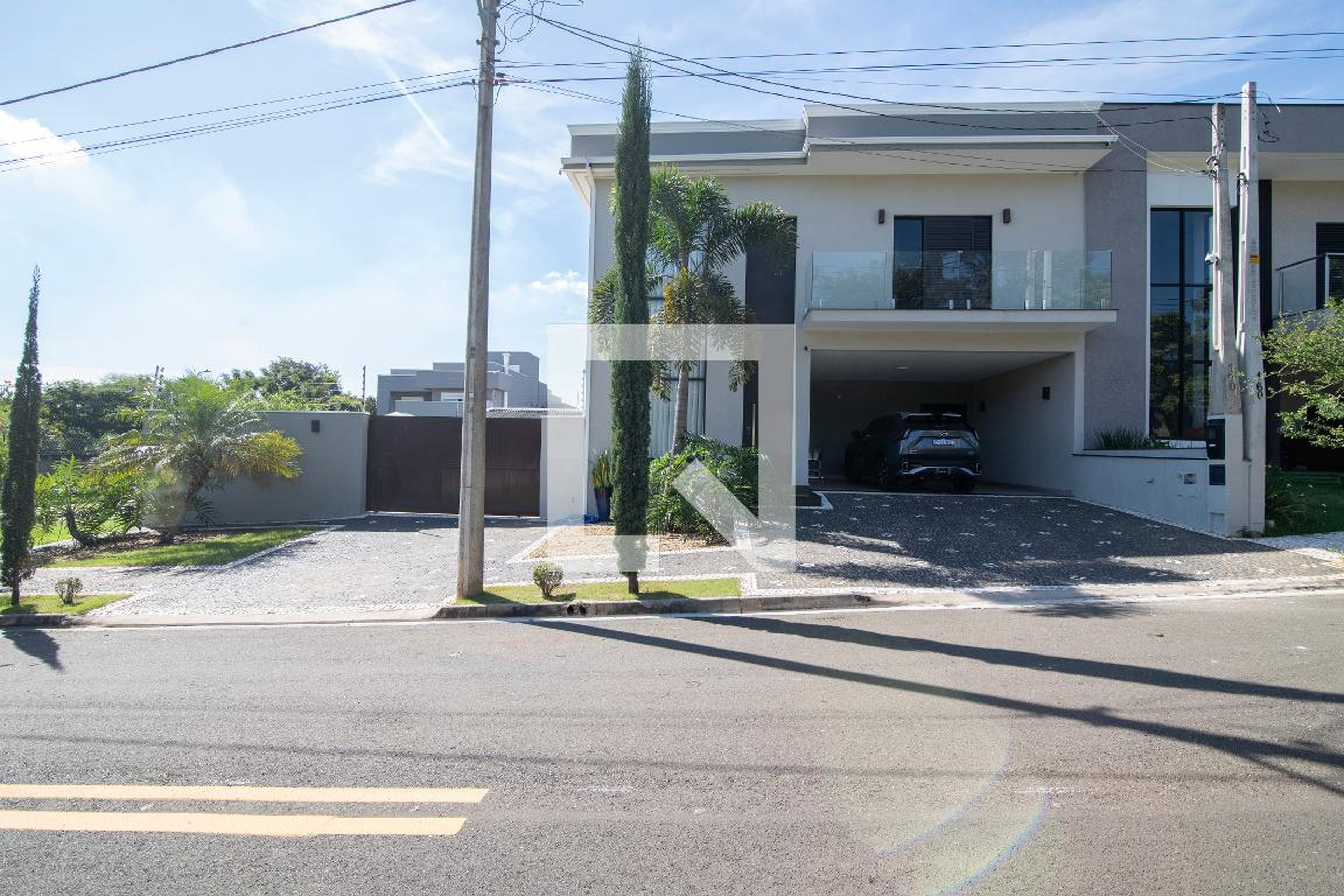 Fachada Condomínio Parque Olívio Franceschini