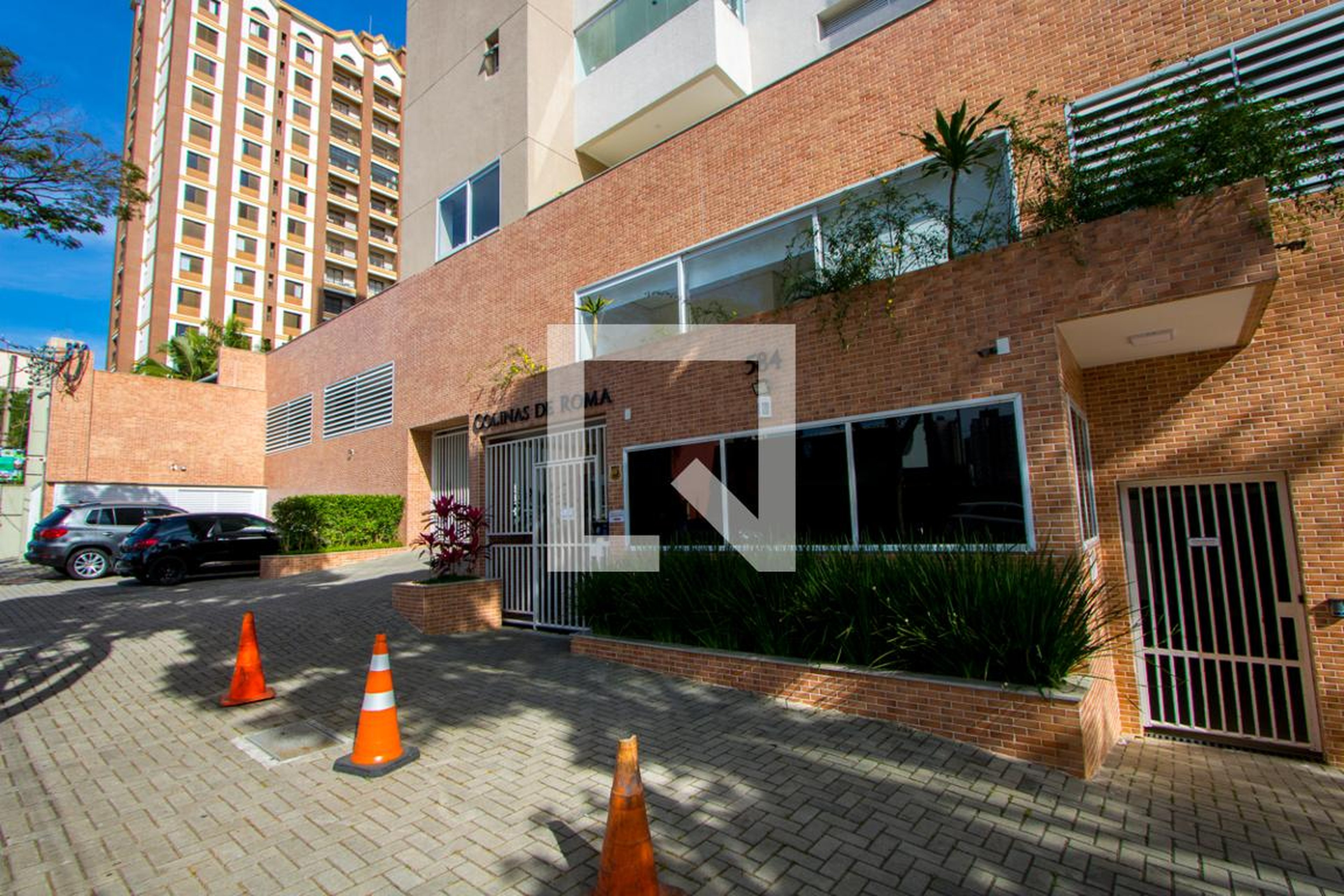 Fachada do condomínio Condomínio Ed. Residencial Colinas de Roma